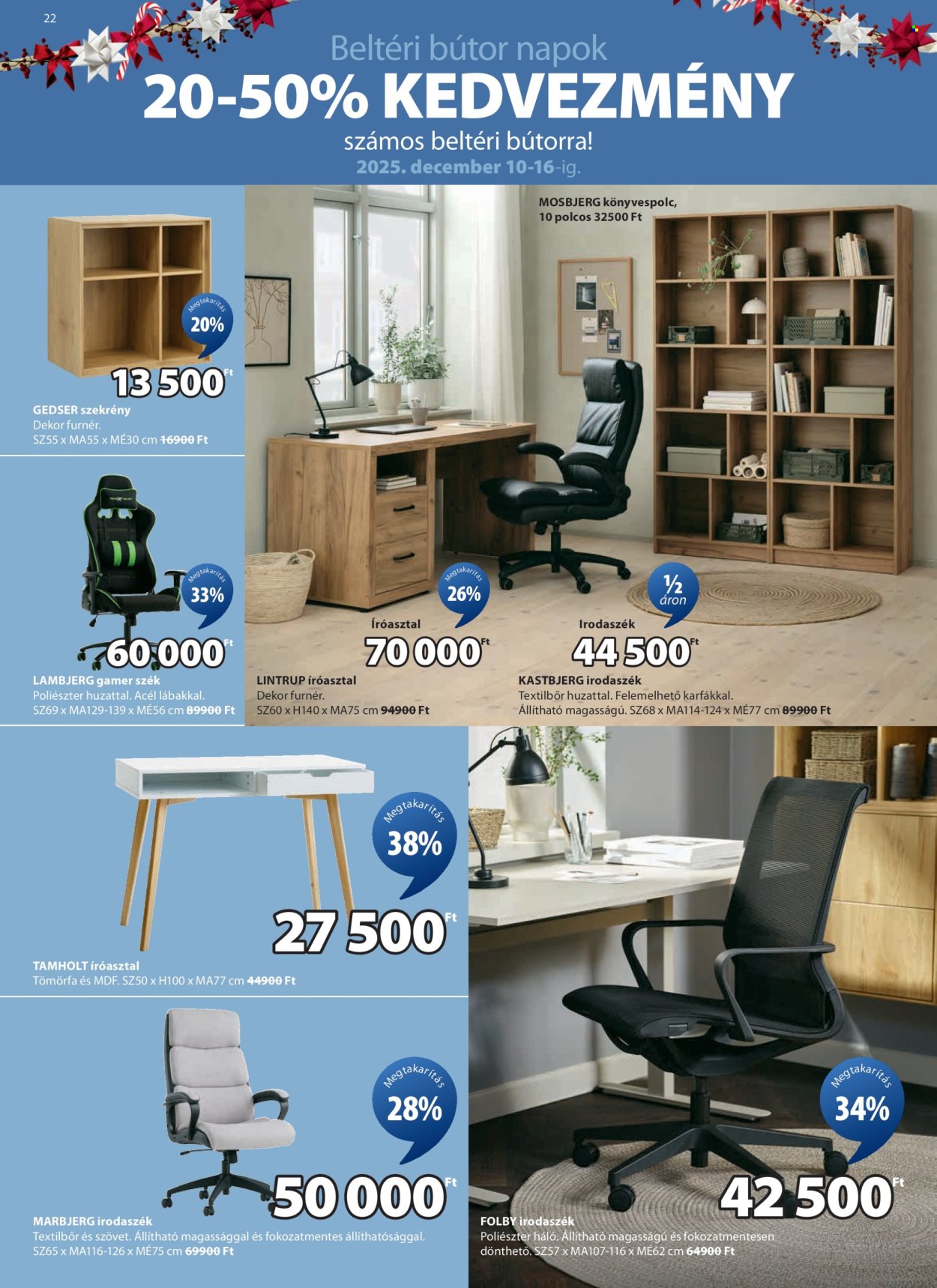 JYSK akciós újságok - 2025.12.10 - 2025.12.30. Oldal 23