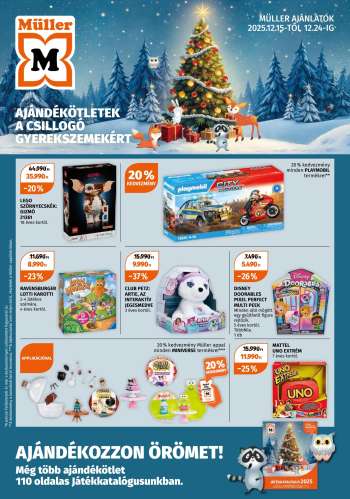 Újság Müller - 2025.12.15 - 2025.12.24.