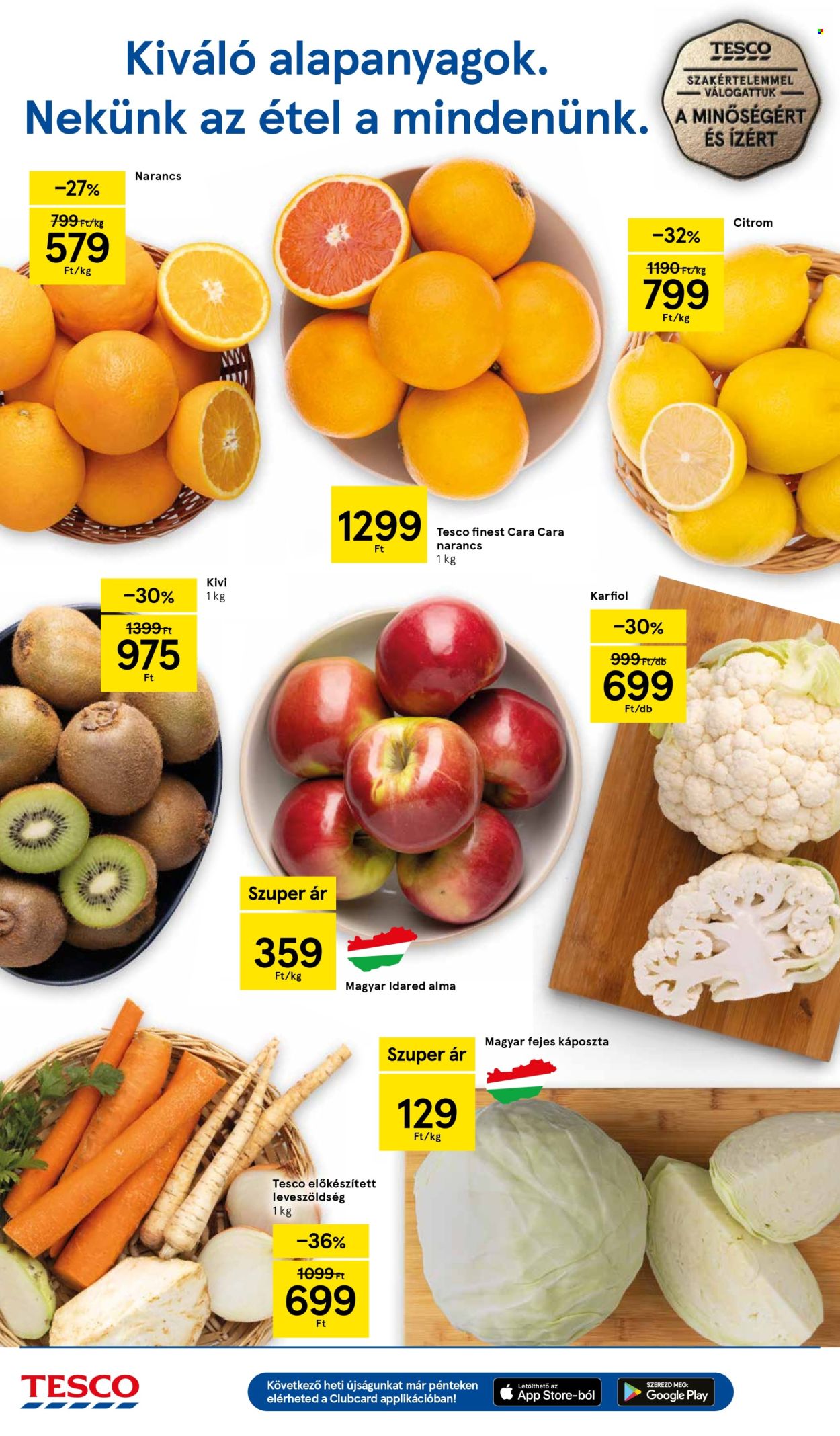 TESCO akciós újságok - 2025.12.18 - 2025.12.24. Oldal 2