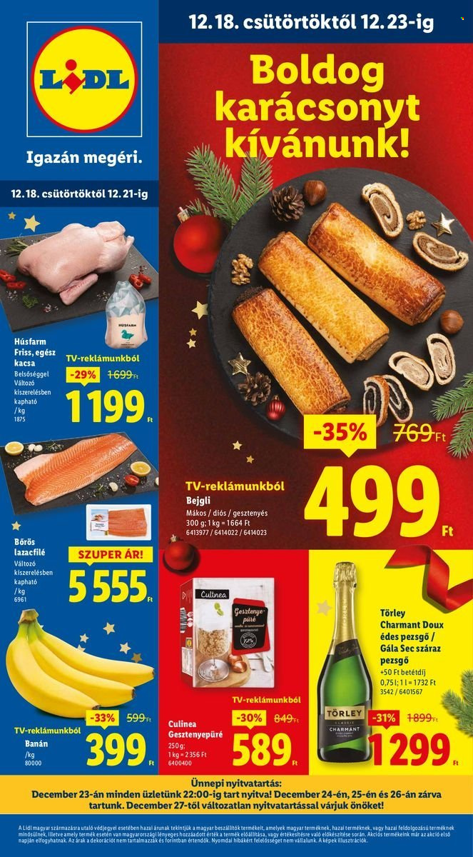 Lidl akciós újságok - 2025.12.18 - 2025.12.23. Oldal 1