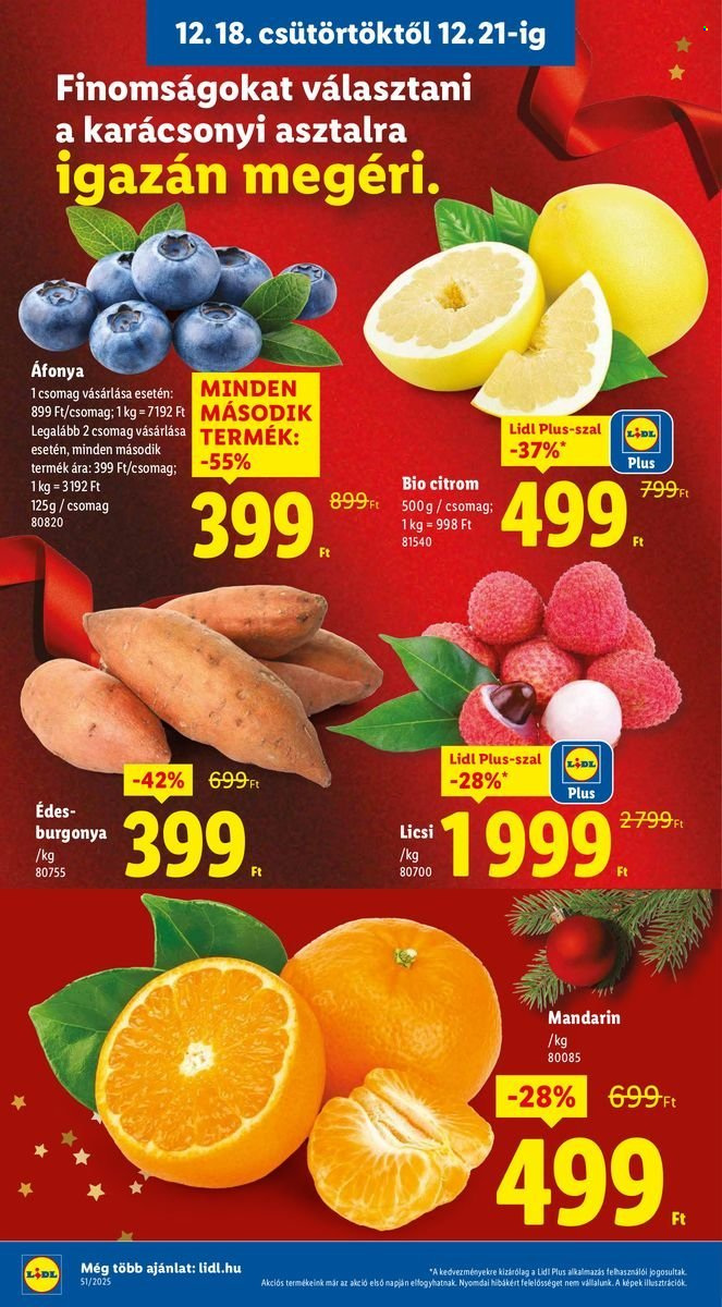 Lidl akciós újságok - 2025.12.18 - 2025.12.23. Oldal 4