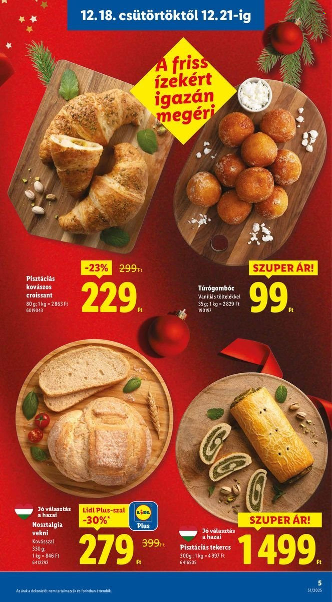 Lidl akciós újságok - 2025.12.18 - 2025.12.23. Oldal 5