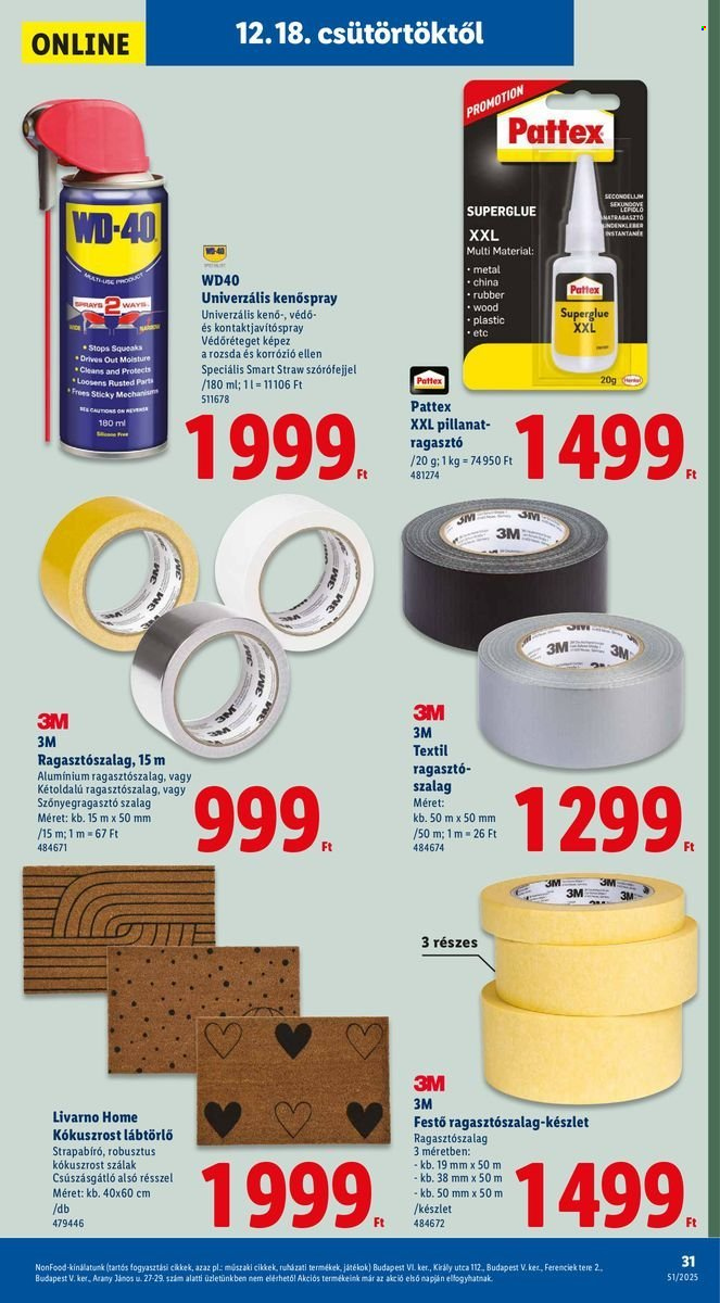 Lidl akciós újságok - 2025.12.18 - 2025.12.23. Oldal 31