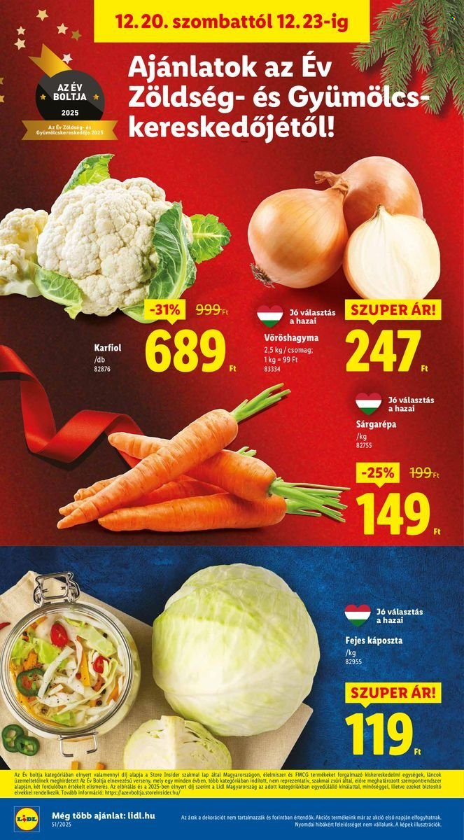 Lidl akciós újságok - 2025.12.18 - 2025.12.23. Oldal 40