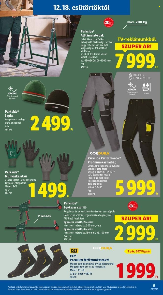 Lidl akciós újságok - 2025.12.18 - 2025.12.23. Oldal 5