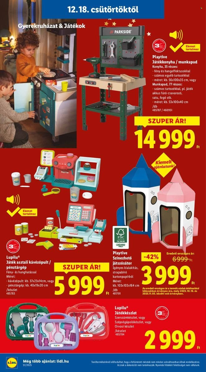 Lidl akciós újságok - 2025.12.18 - 2025.12.23. Oldal 10
