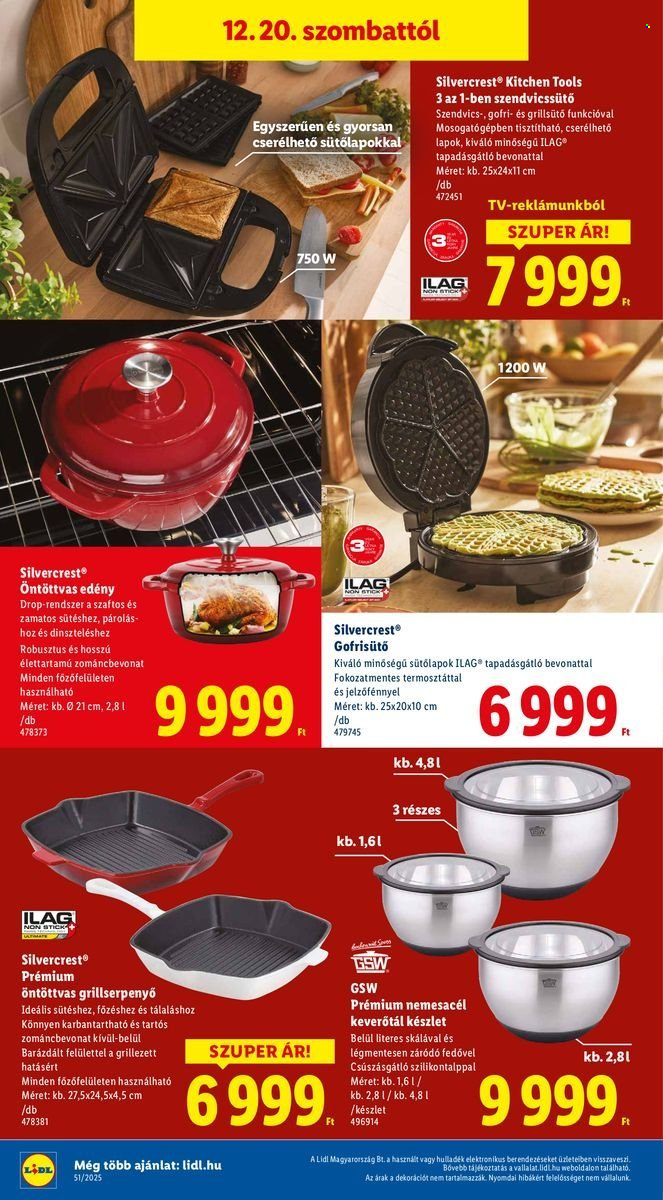 Lidl akciós újságok - 2025.12.18 - 2025.12.23. Oldal 16