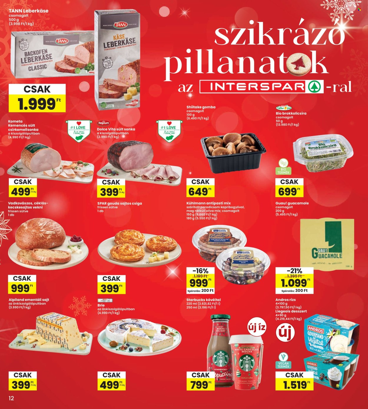 INTERSPAR akciós újságok - 2025.12.18 - 2025.12.27. Oldal 12