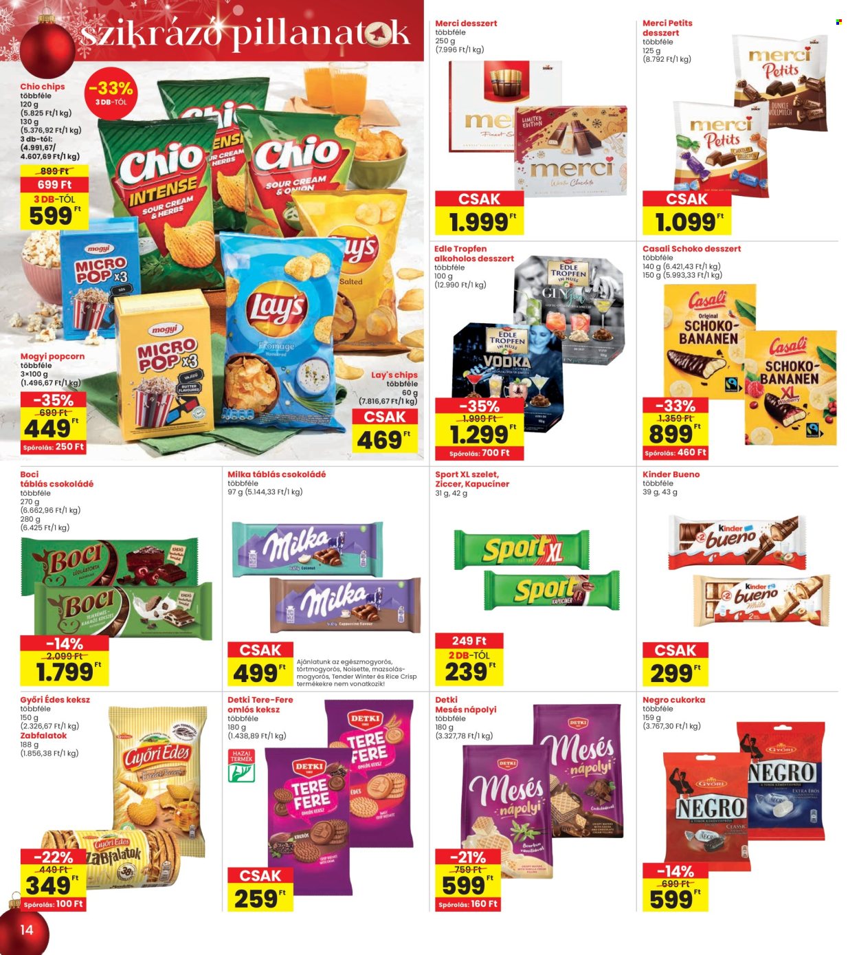 INTERSPAR akciós újságok - 2025.12.18 - 2025.12.27. Oldal 14