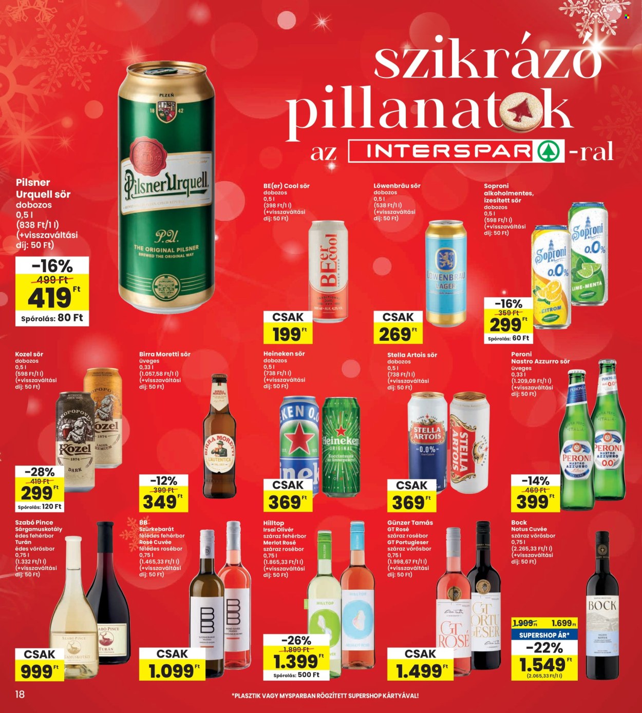 INTERSPAR akciós újságok - 2025.12.18 - 2025.12.27. Oldal 18