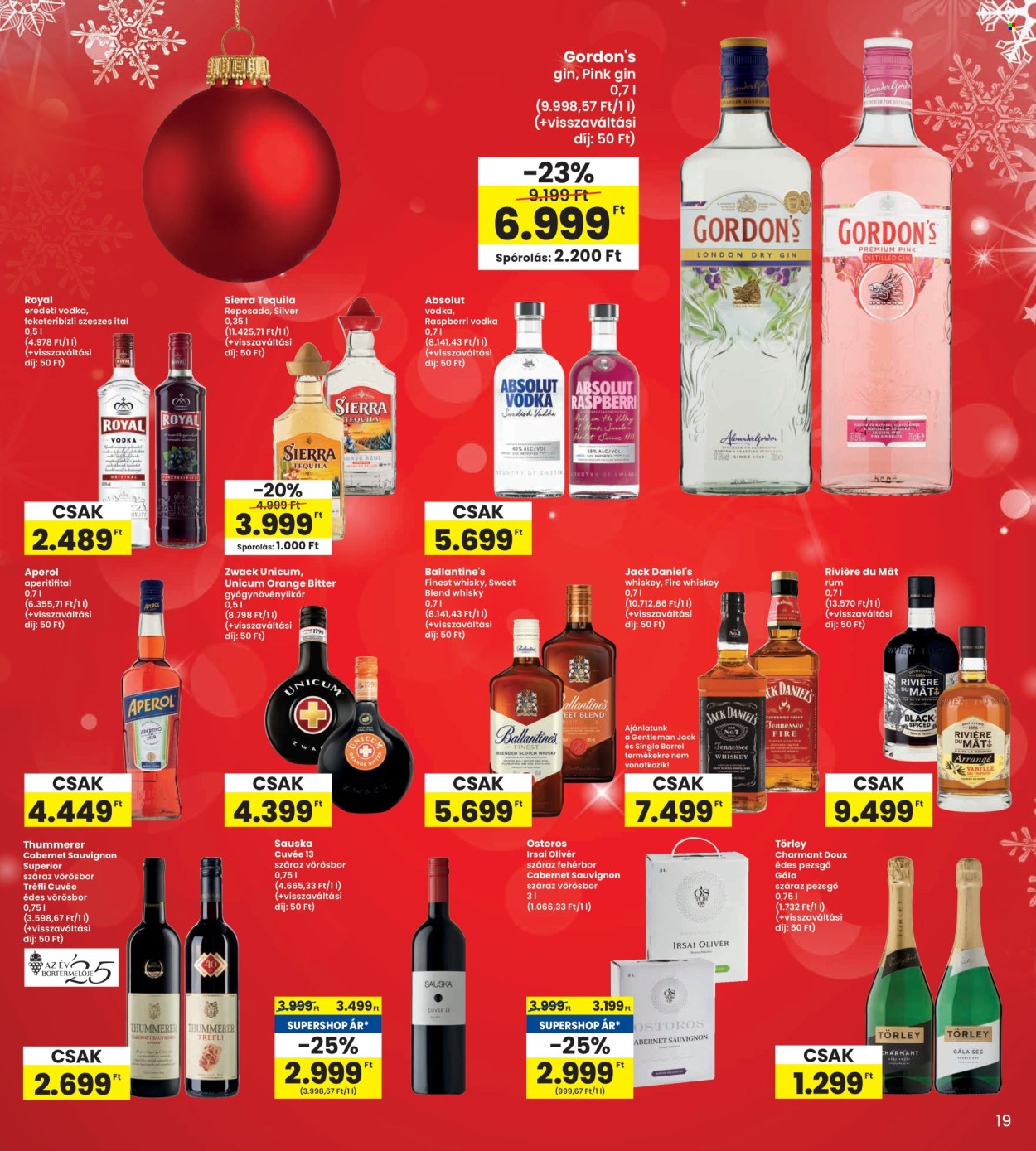 INTERSPAR akciós újságok - 2025.12.18 - 2025.12.27. Oldal 19