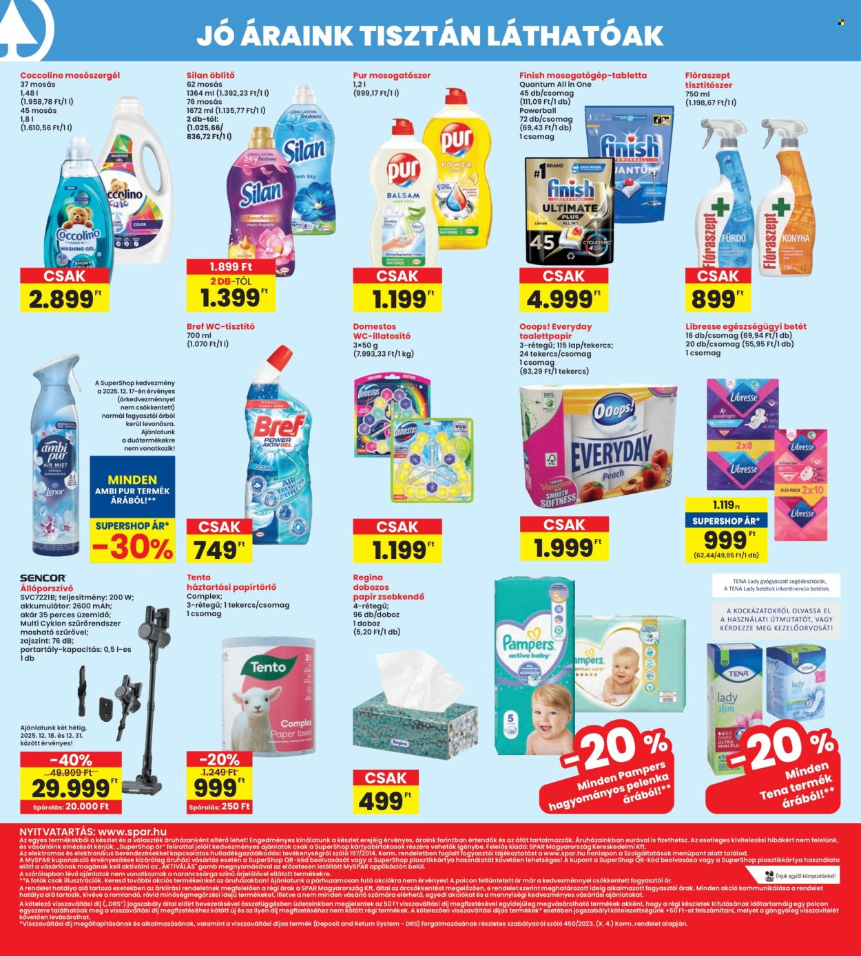 INTERSPAR akciós újságok - 2025.12.18 - 2025.12.27. Oldal 20