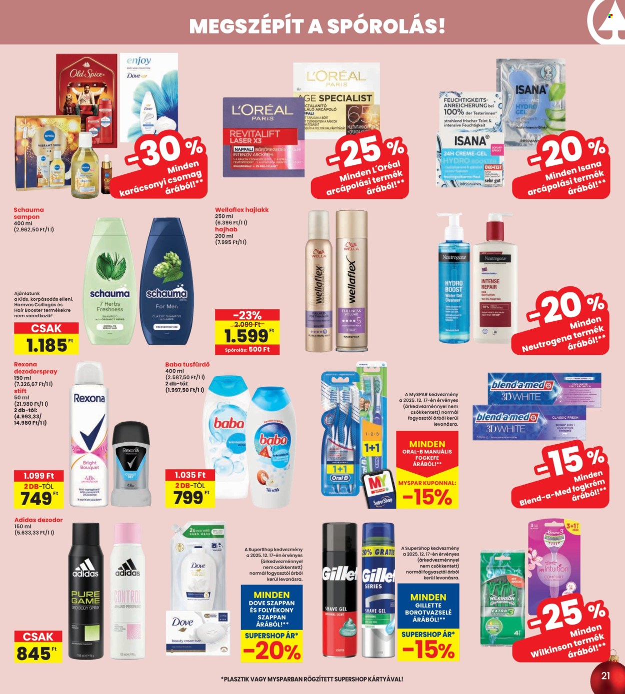 INTERSPAR akciós újságok - 2025.12.18 - 2025.12.27. Oldal 21