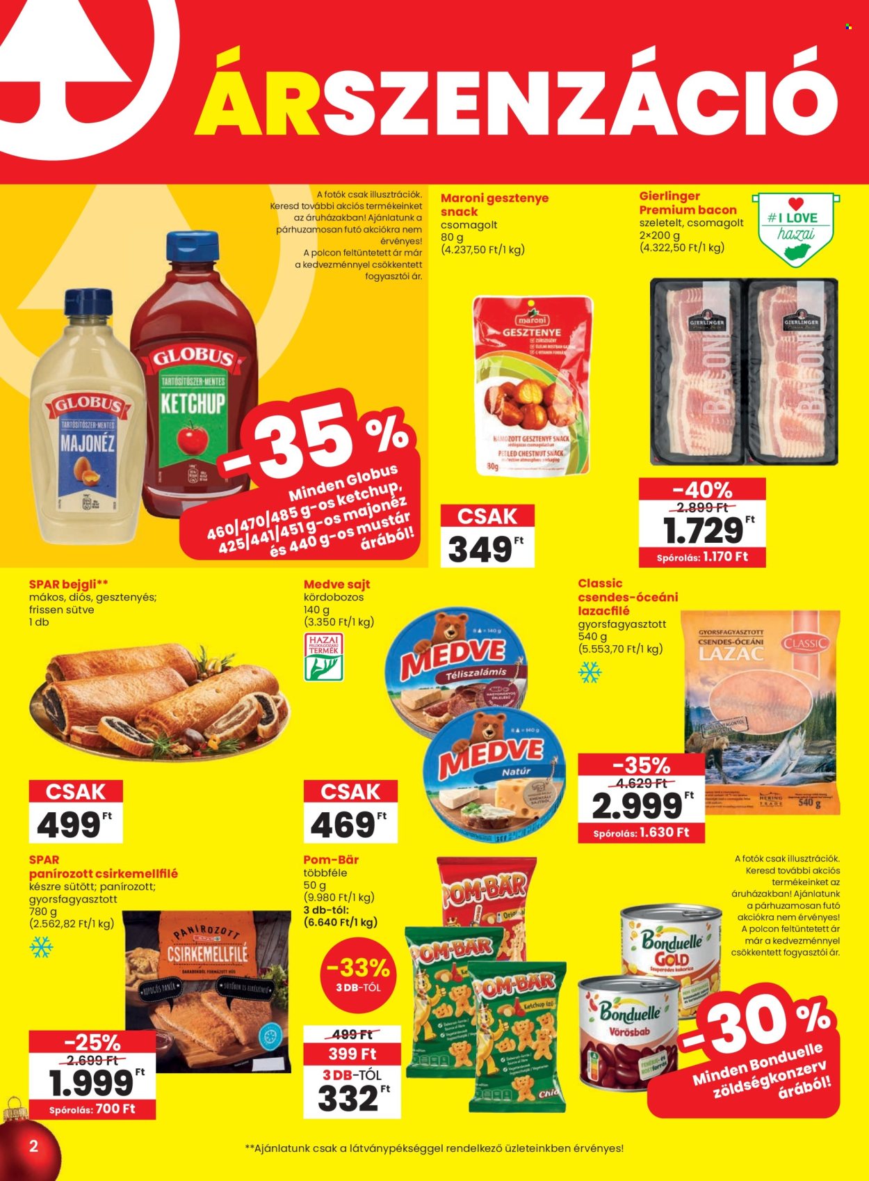SPAR akciós újságok - 2025.12.18 - 2025.12.27. Oldal 2