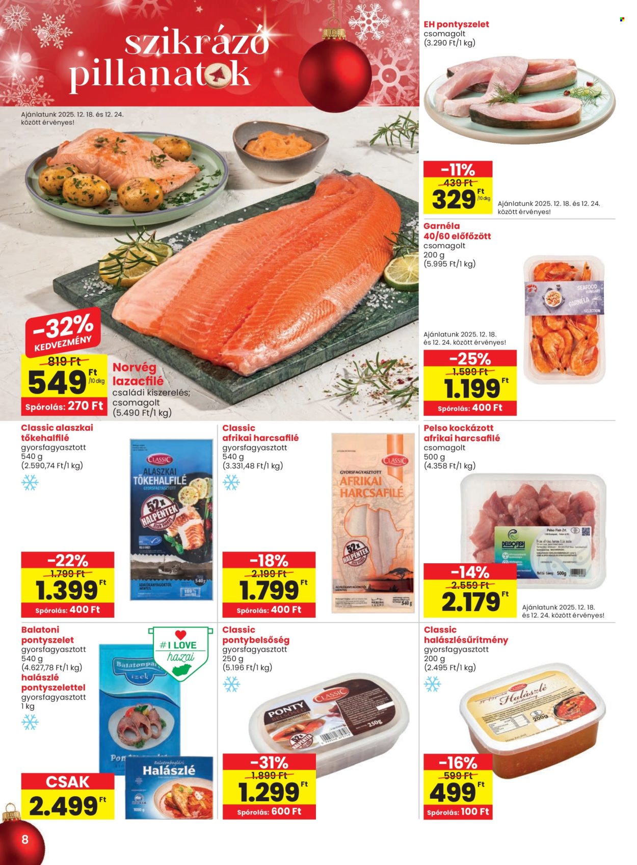 SPAR akciós újságok - 2025.12.18 - 2025.12.27. Oldal 8
