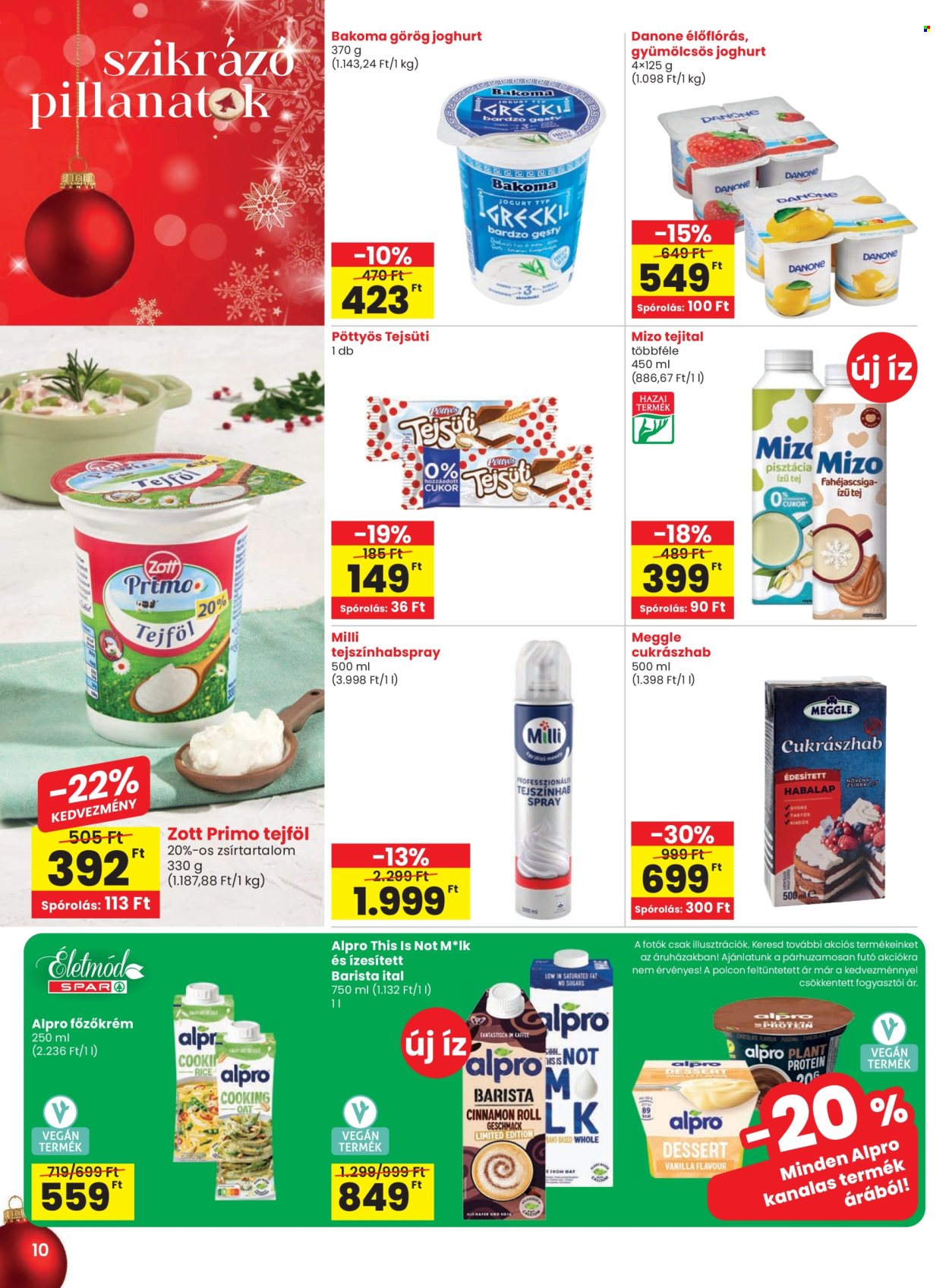 SPAR akciós újságok - 2025.12.18 - 2025.12.27. Oldal 10