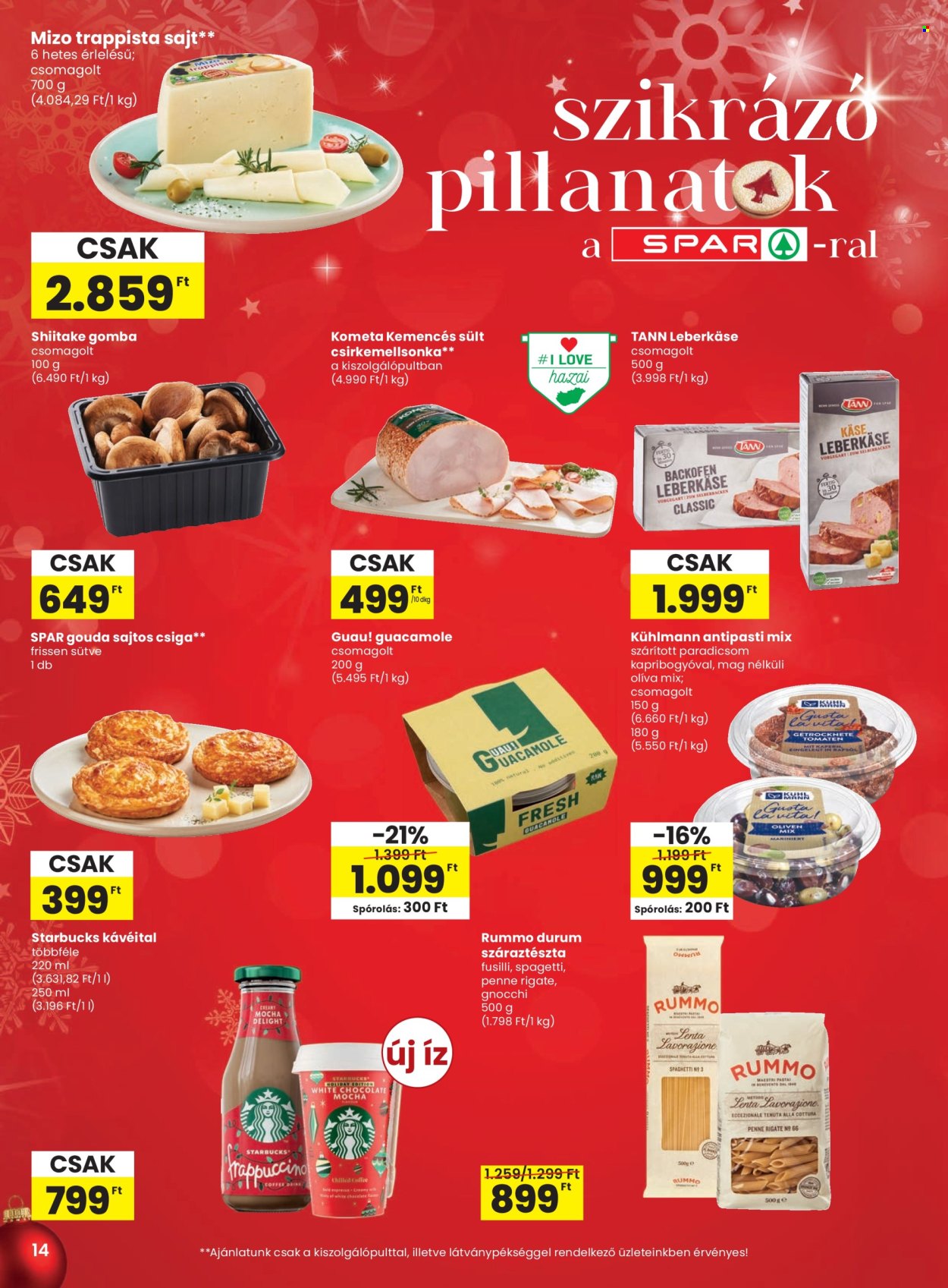 SPAR akciós újságok - 2025.12.18 - 2025.12.27. Oldal 14