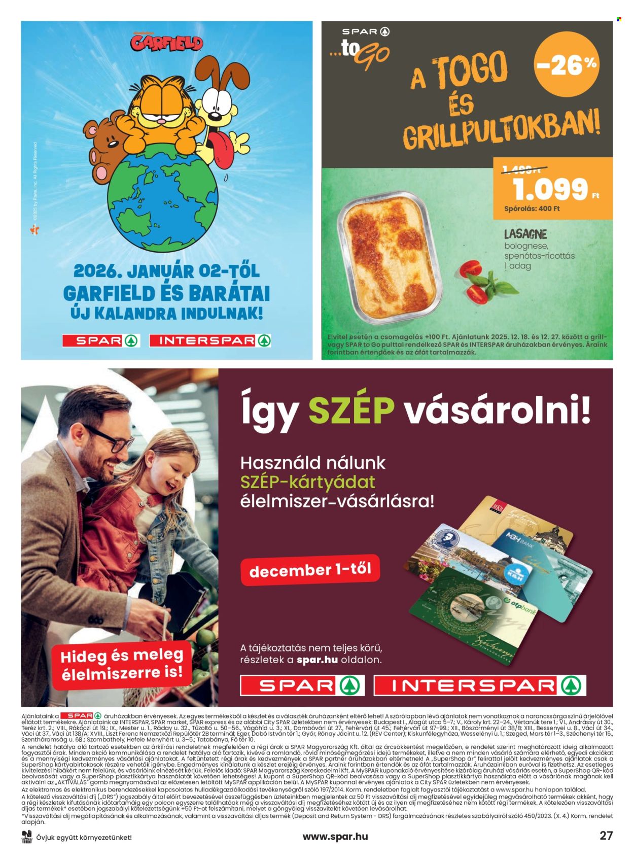 SPAR akciós újságok - 2025.12.18 - 2025.12.27. Oldal 27