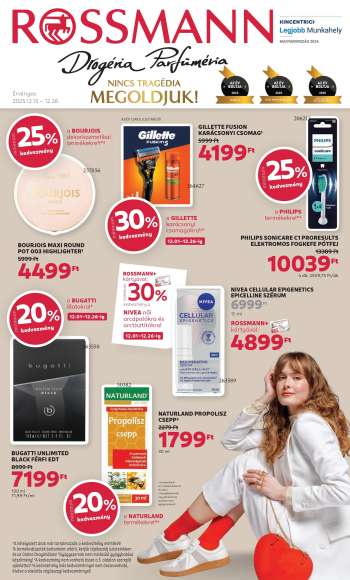Újság Rossmann - 2025.12.15 - 2025.12.26.
