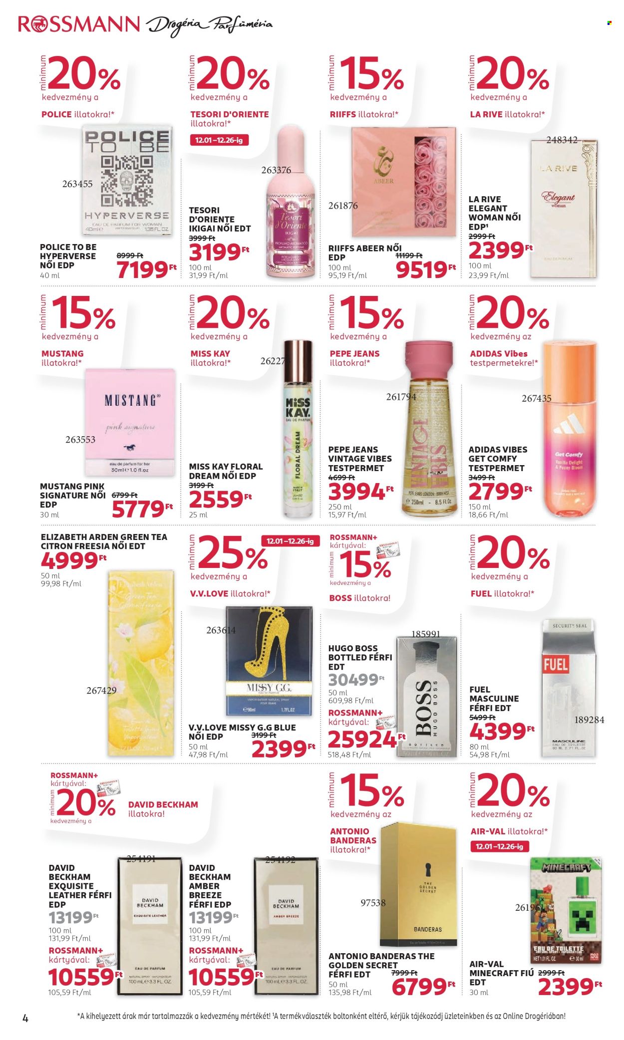 Rossmann akciós újságok - 2025.12.15 - 2025.12.26. Oldal 4