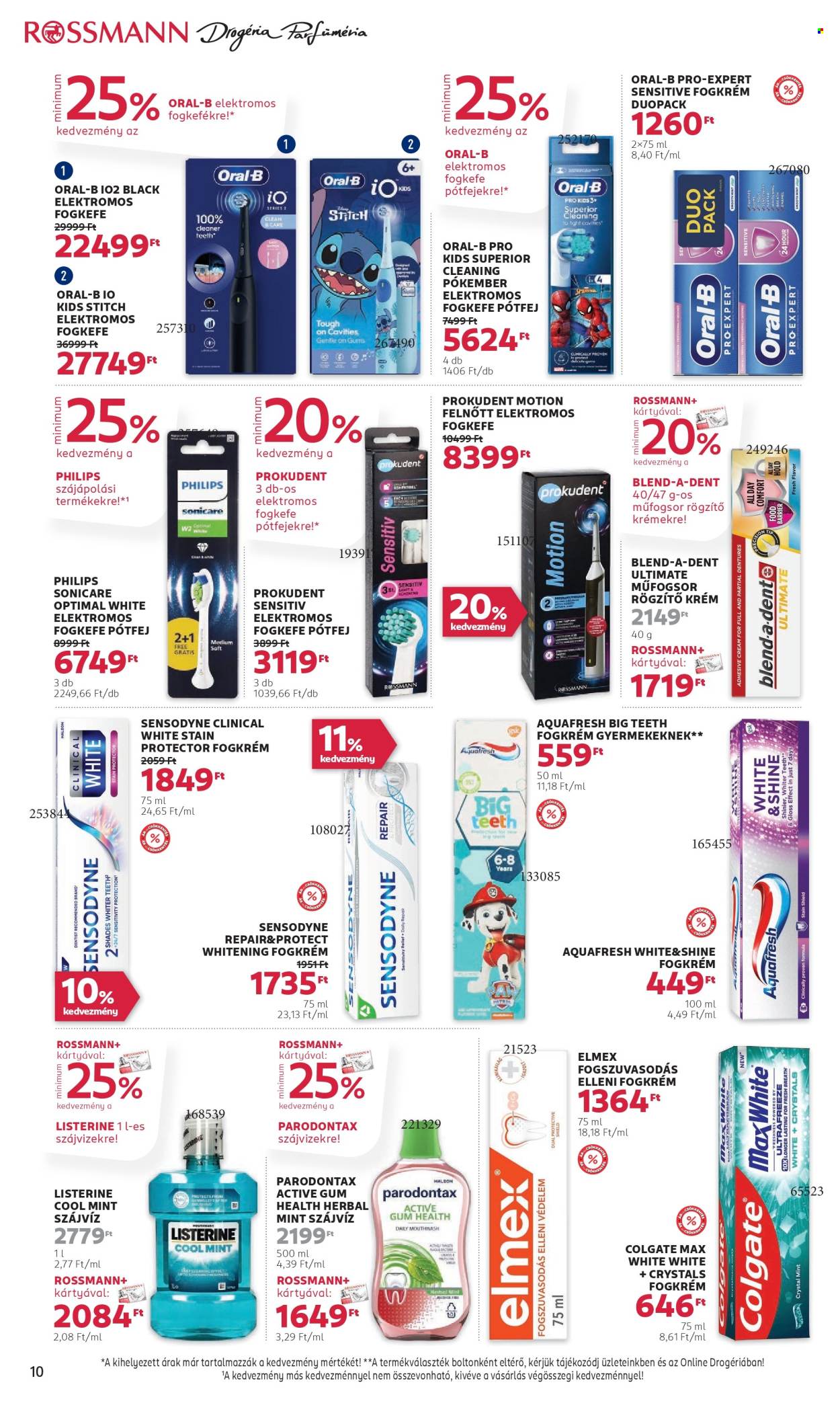 Rossmann akciós újságok - 2025.12.15 - 2025.12.26. Oldal 10