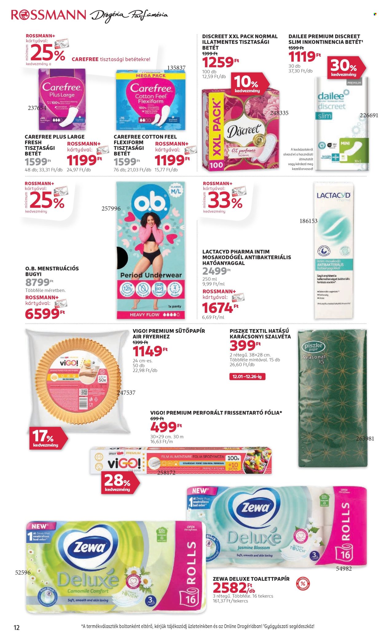 Rossmann akciós újságok - 2025.12.15 - 2025.12.26. Oldal 14