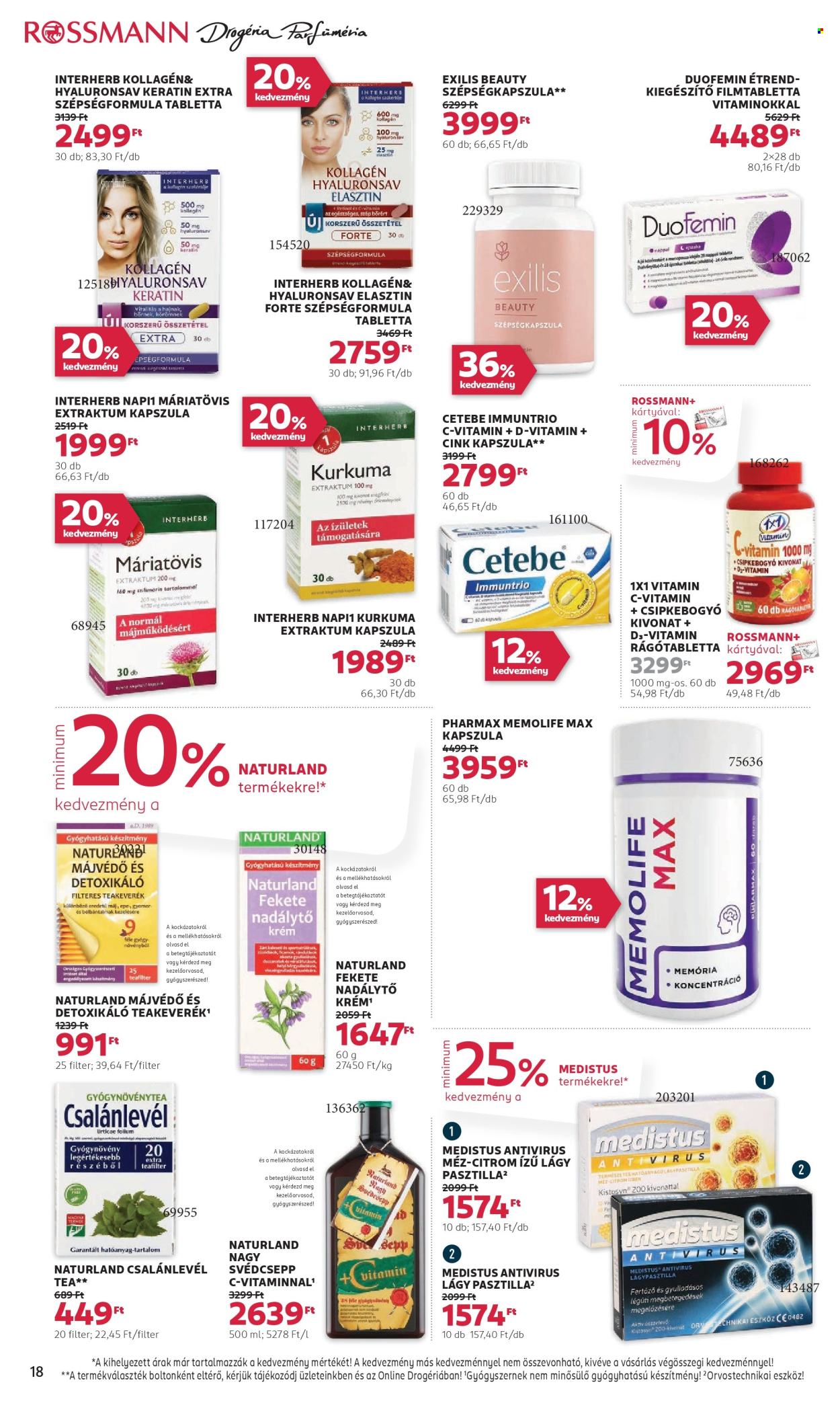 Rossmann akciós újságok - 2025.12.15 - 2025.12.26. Oldal 20