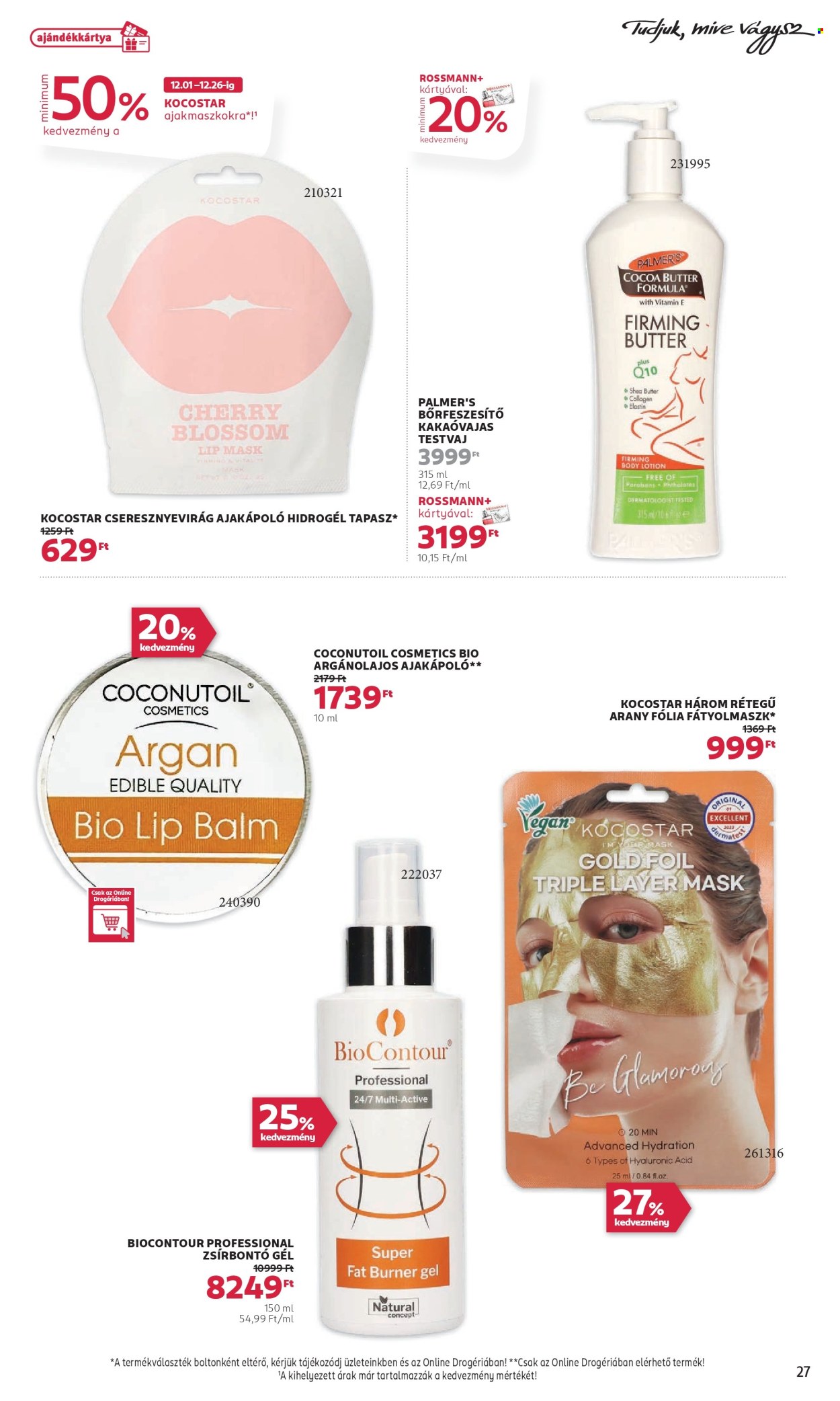 Rossmann akciós újságok - 2025.12.15 - 2025.12.26. Oldal 29