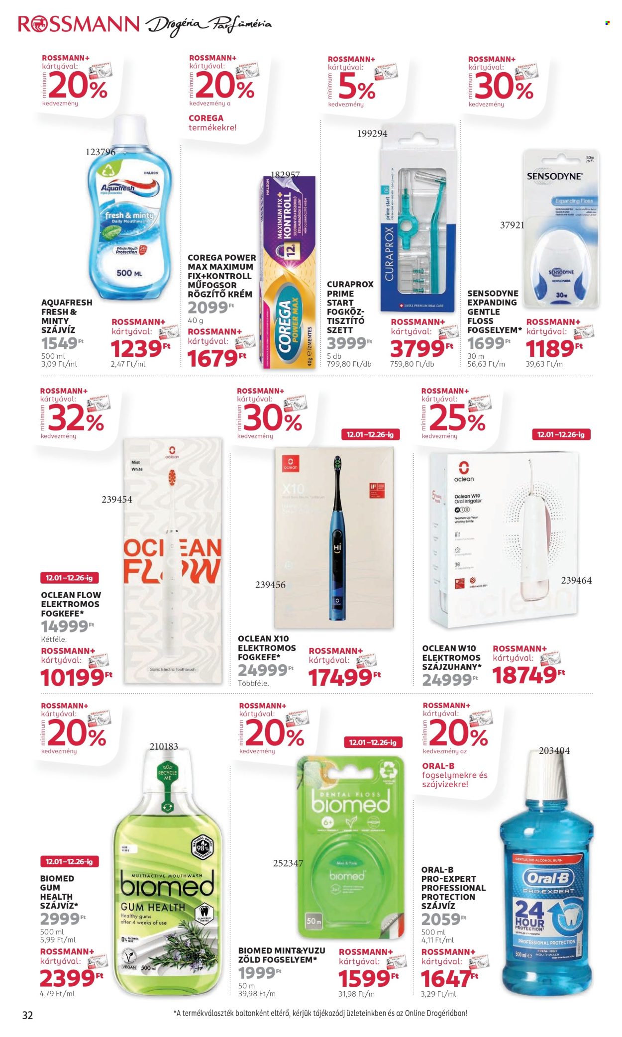 Rossmann akciós újságok - 2025.12.15 - 2025.12.26. Oldal 36