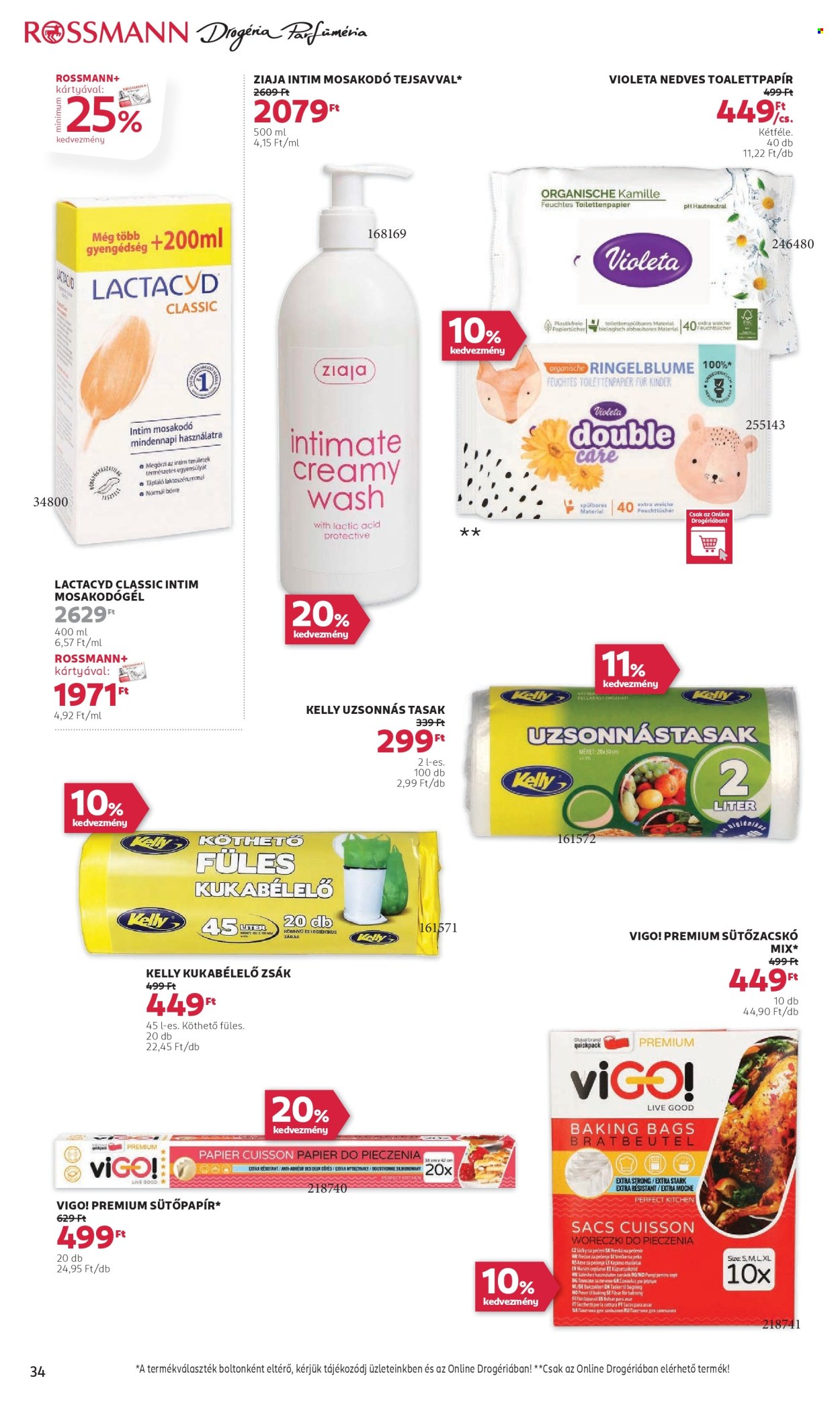 Rossmann akciós újságok - 2025.12.15 - 2025.12.26. Oldal 38