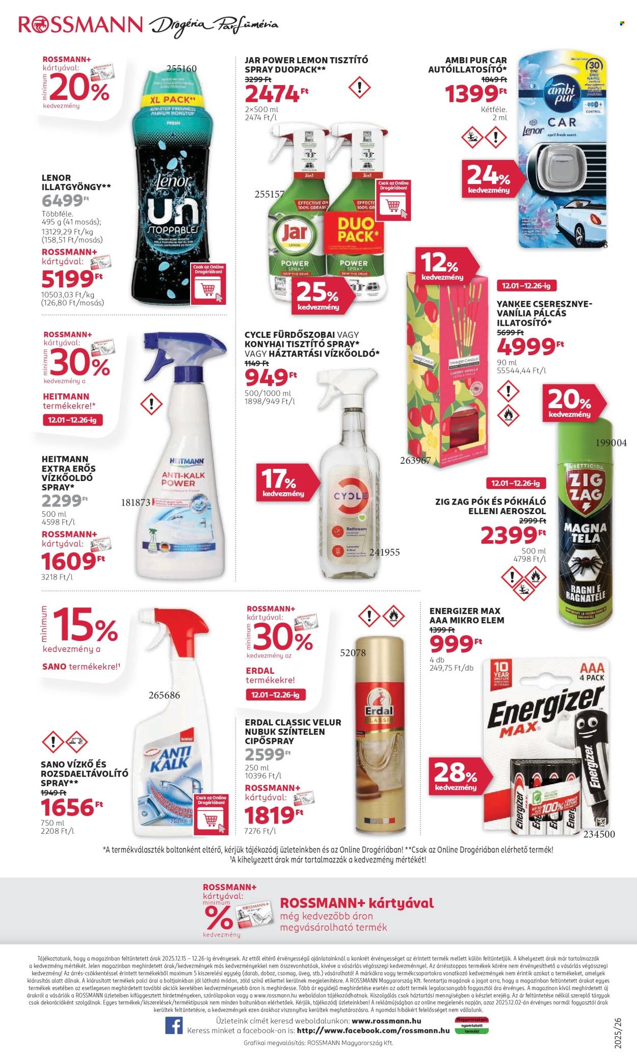 Rossmann akciós újságok - 2025.12.15 - 2025.12.26. Oldal 40