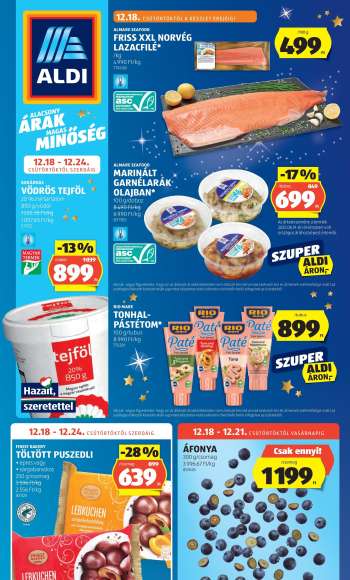Újság Aldi - 2025.12.18 - 2025.12.24.