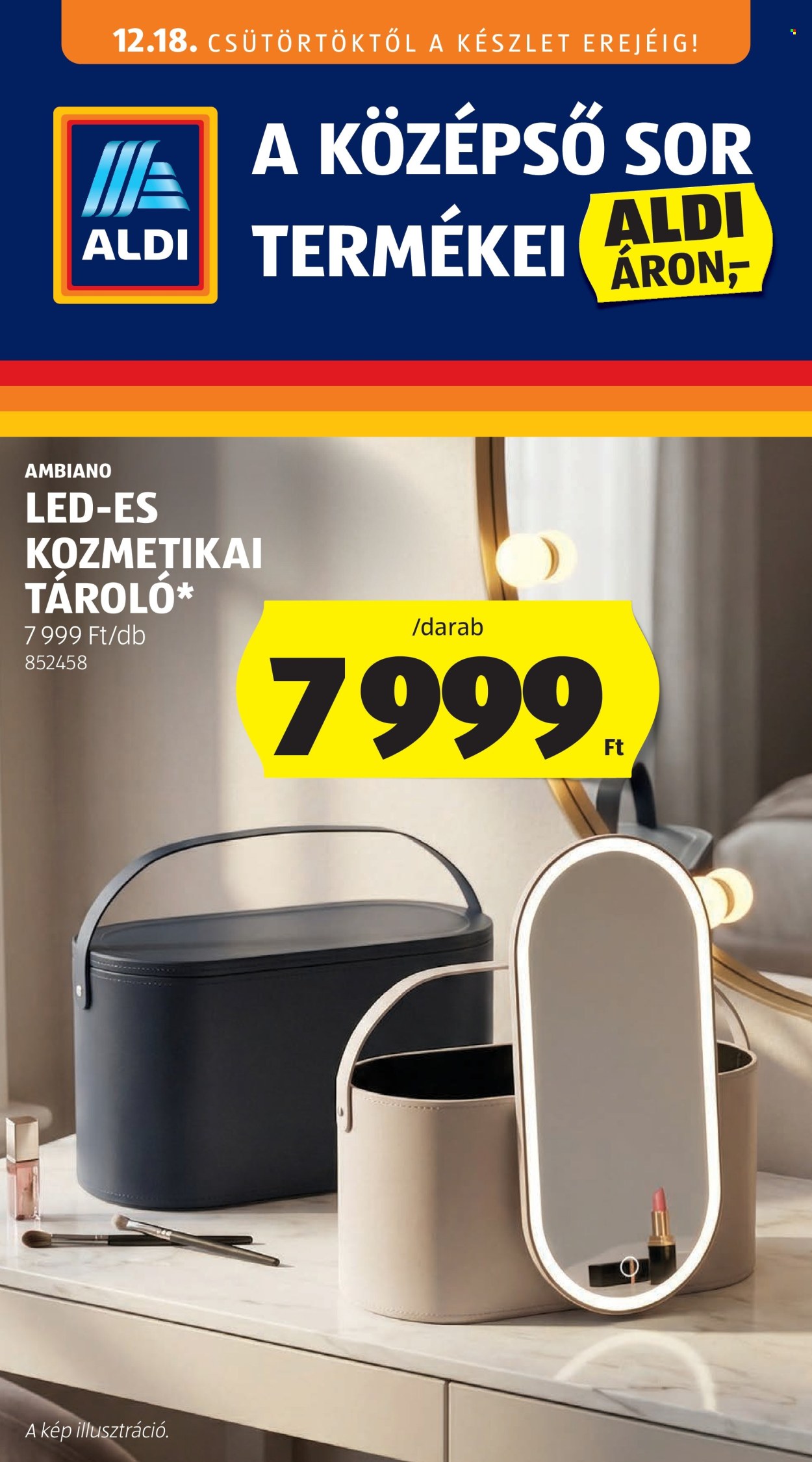 Aldi akciós újságok - 2025.12.18 - 2025.12.24. Oldal 1