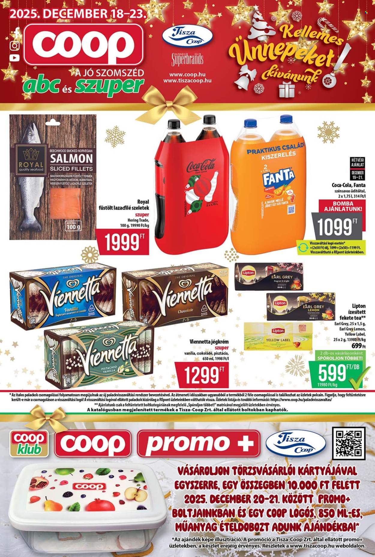 Coop akciós újságok - 2025.12.18 - 2025.12.23. Oldal 1