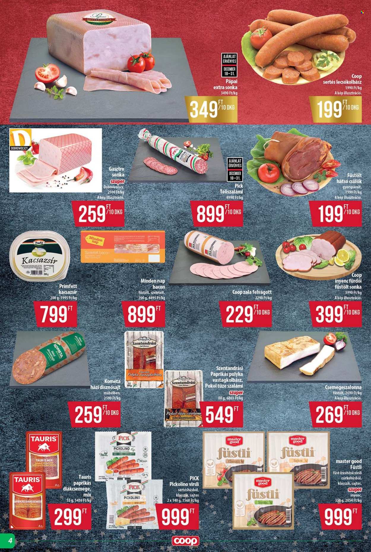 Coop akciós újságok - 2025.12.18 - 2025.12.23. Oldal 4