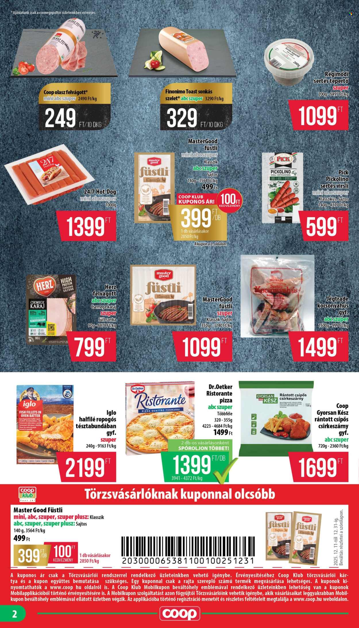 Coop akciós újságok - 2025.12.18 - 2025.12.31. Oldal 2