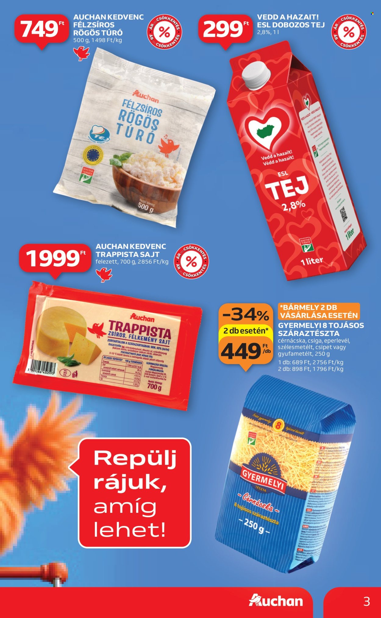 Auchan akciós újságok - 2025.12.18 - 2025.12.24. Oldal 3