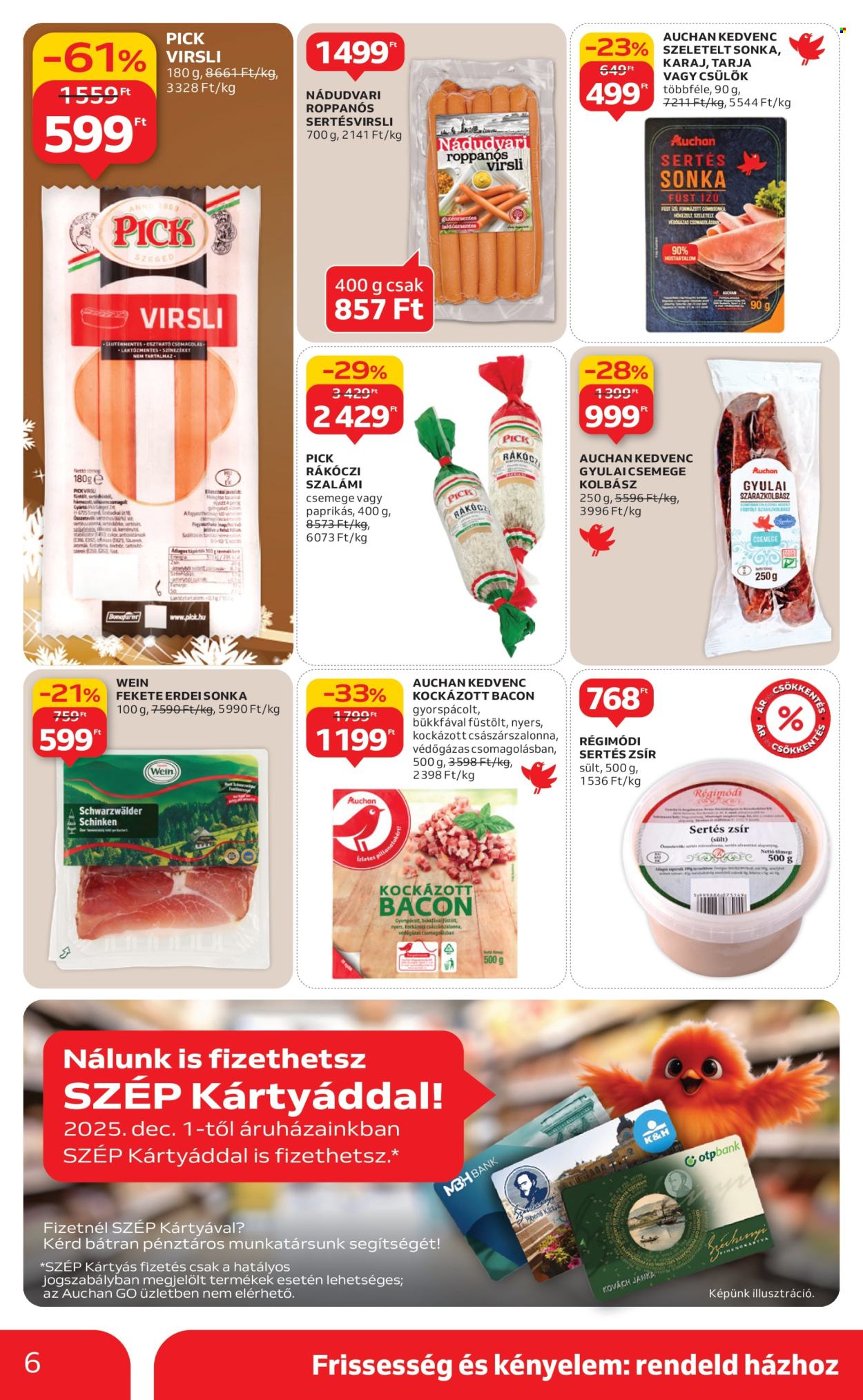 Auchan akciós újságok - 2025.12.18 - 2025.12.24. Oldal 6