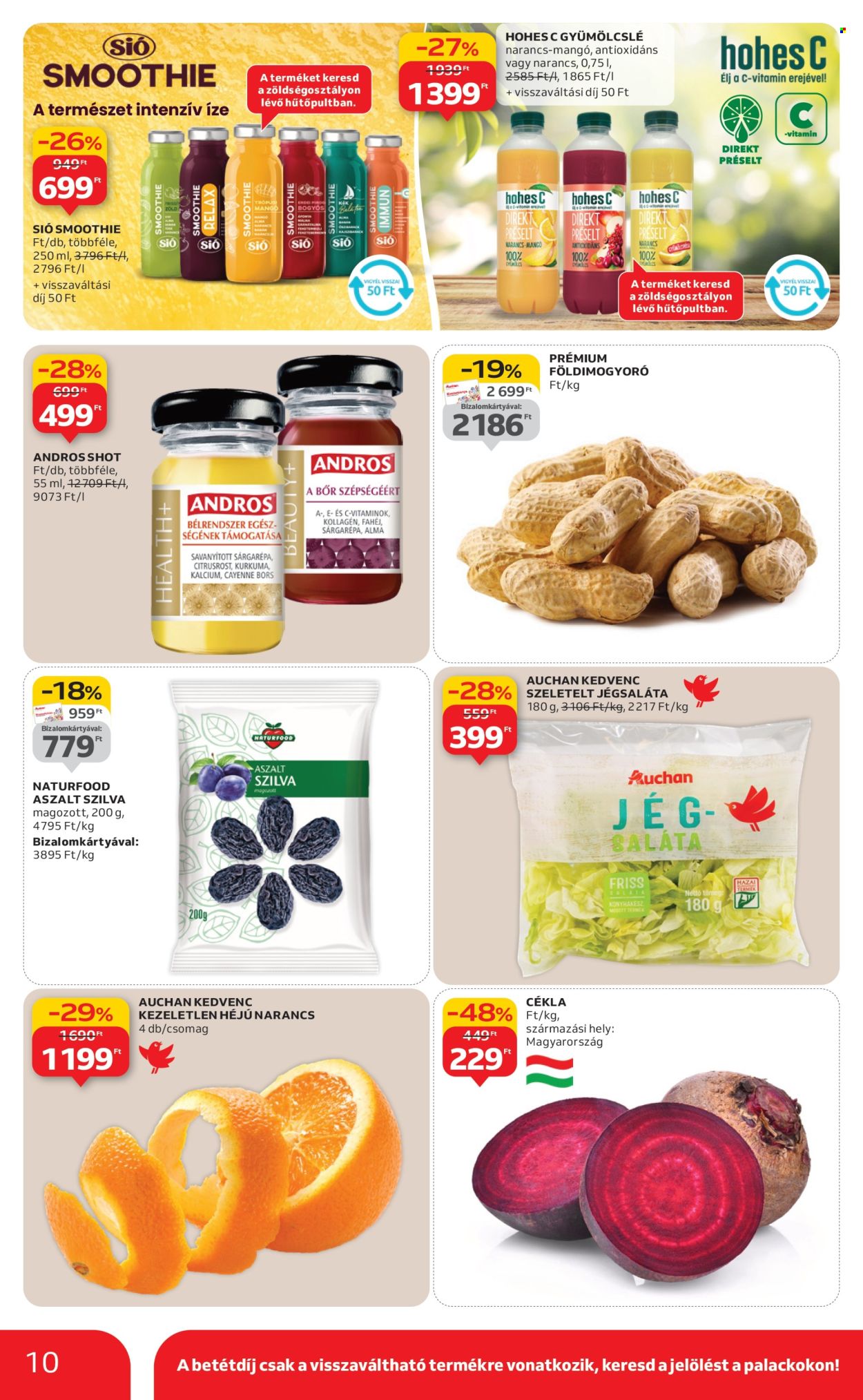 Auchan akciós újságok - 2025.12.18 - 2025.12.24. Oldal 10