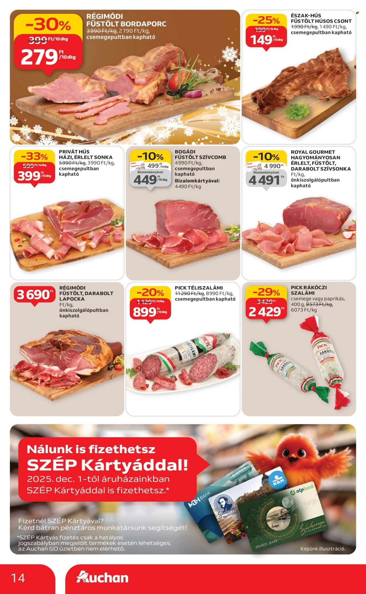 Auchan akciós újságok - 2025.12.18 - 2025.12.24. Oldal 14