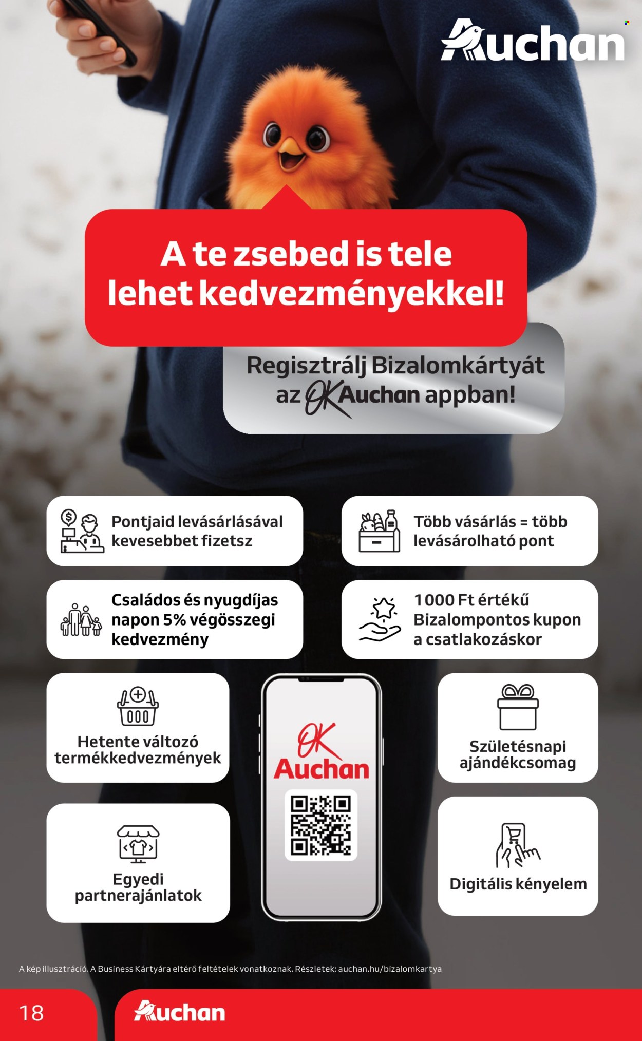 Auchan akciós újságok - 2025.12.18 - 2025.12.24. Oldal 18