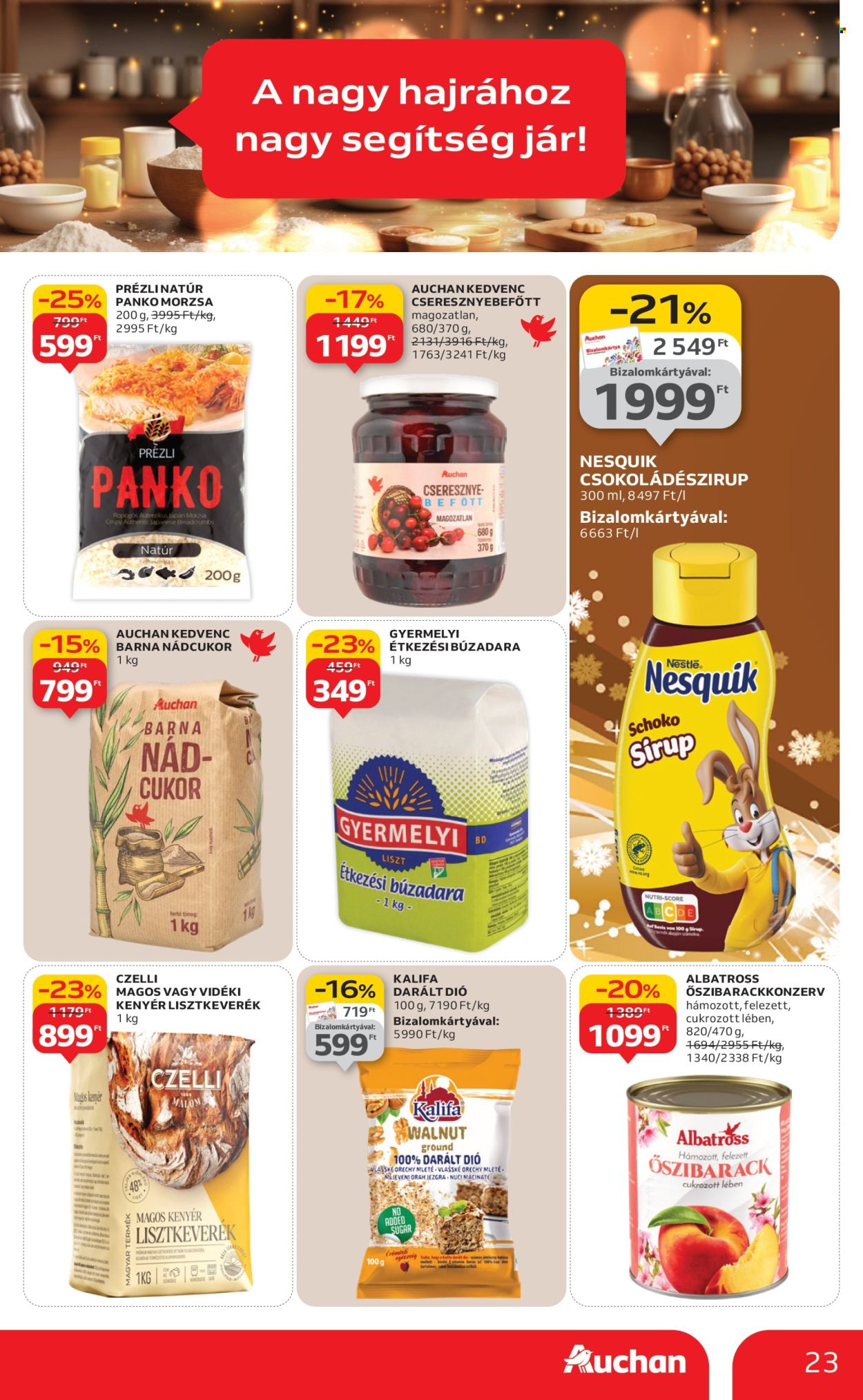 Auchan akciós újságok - 2025.12.18 - 2025.12.24. Oldal 23