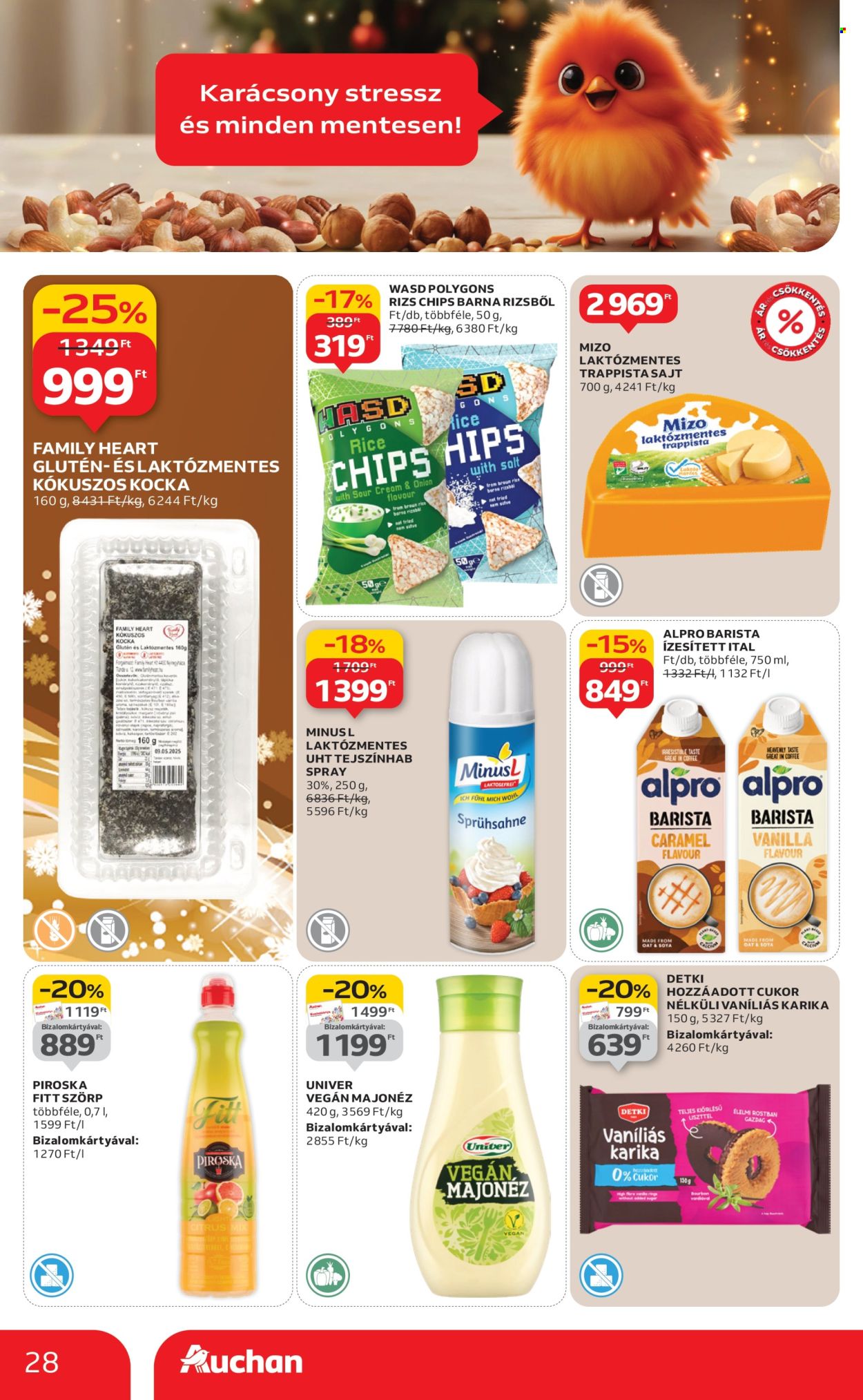 Auchan akciós újságok - 2025.12.18 - 2025.12.24. Oldal 28
