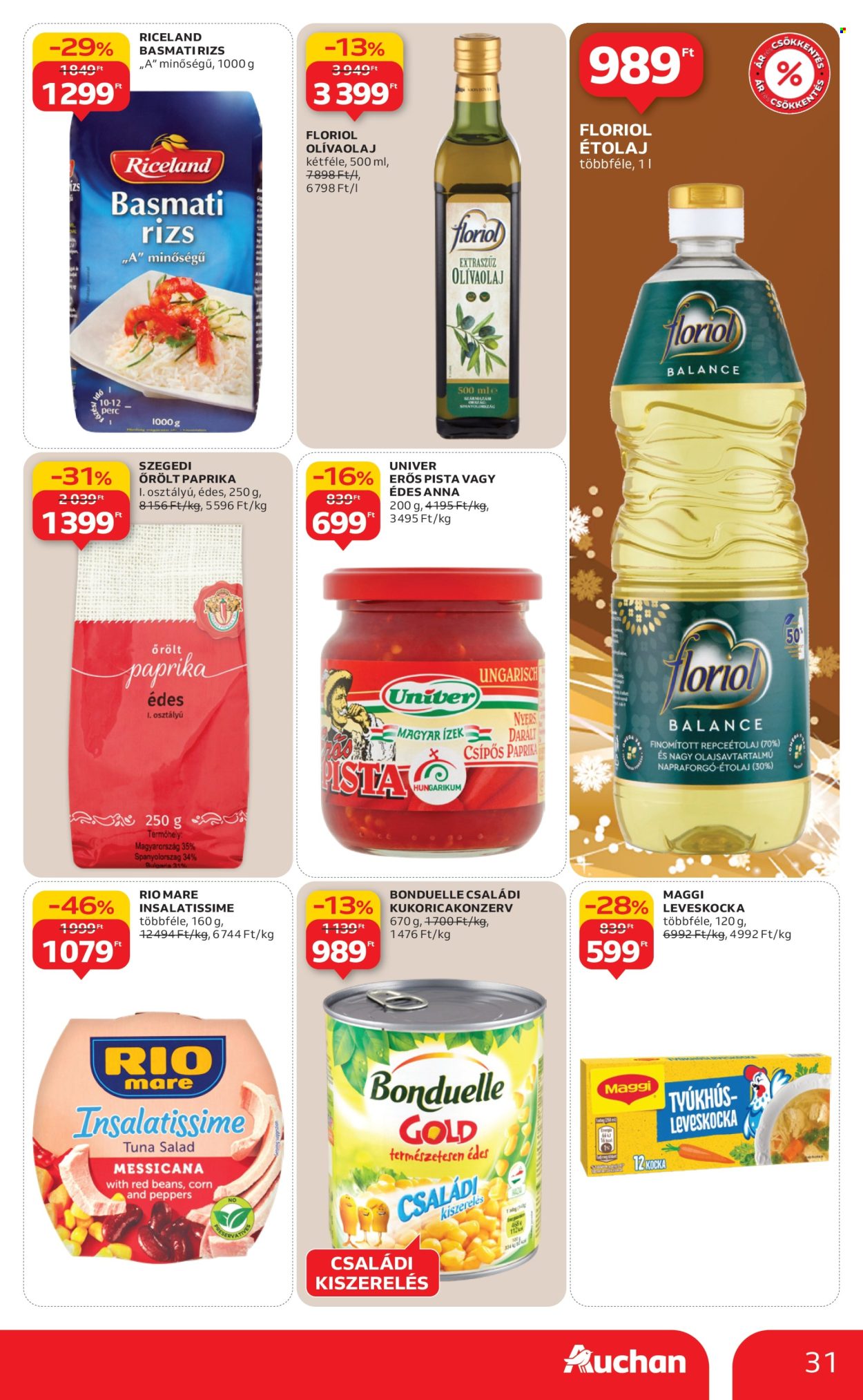 Auchan akciós újságok - 2025.12.18 - 2025.12.24. Oldal 31
