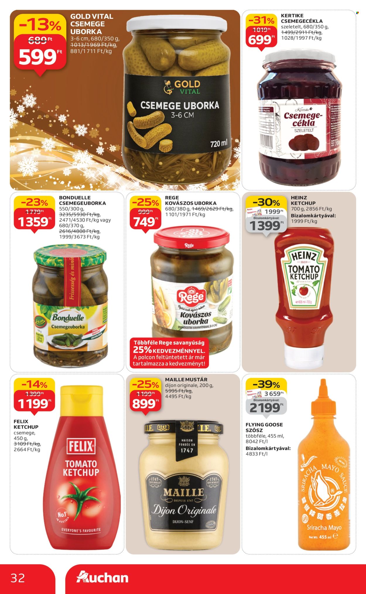 Auchan akciós újságok - 2025.12.18 - 2025.12.24. Oldal 32