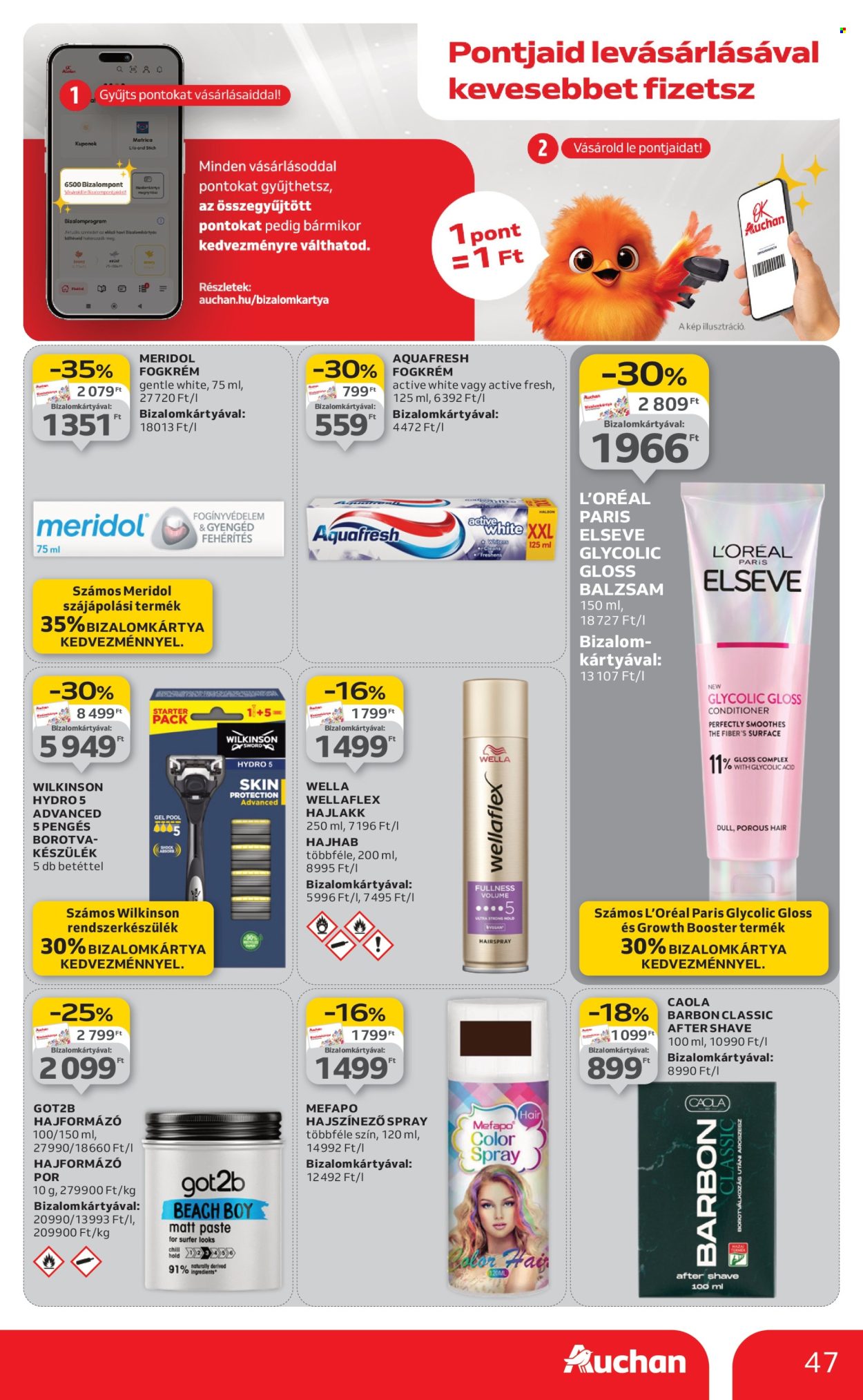 Auchan akciós újságok - 2025.12.18 - 2025.12.24. Oldal 47