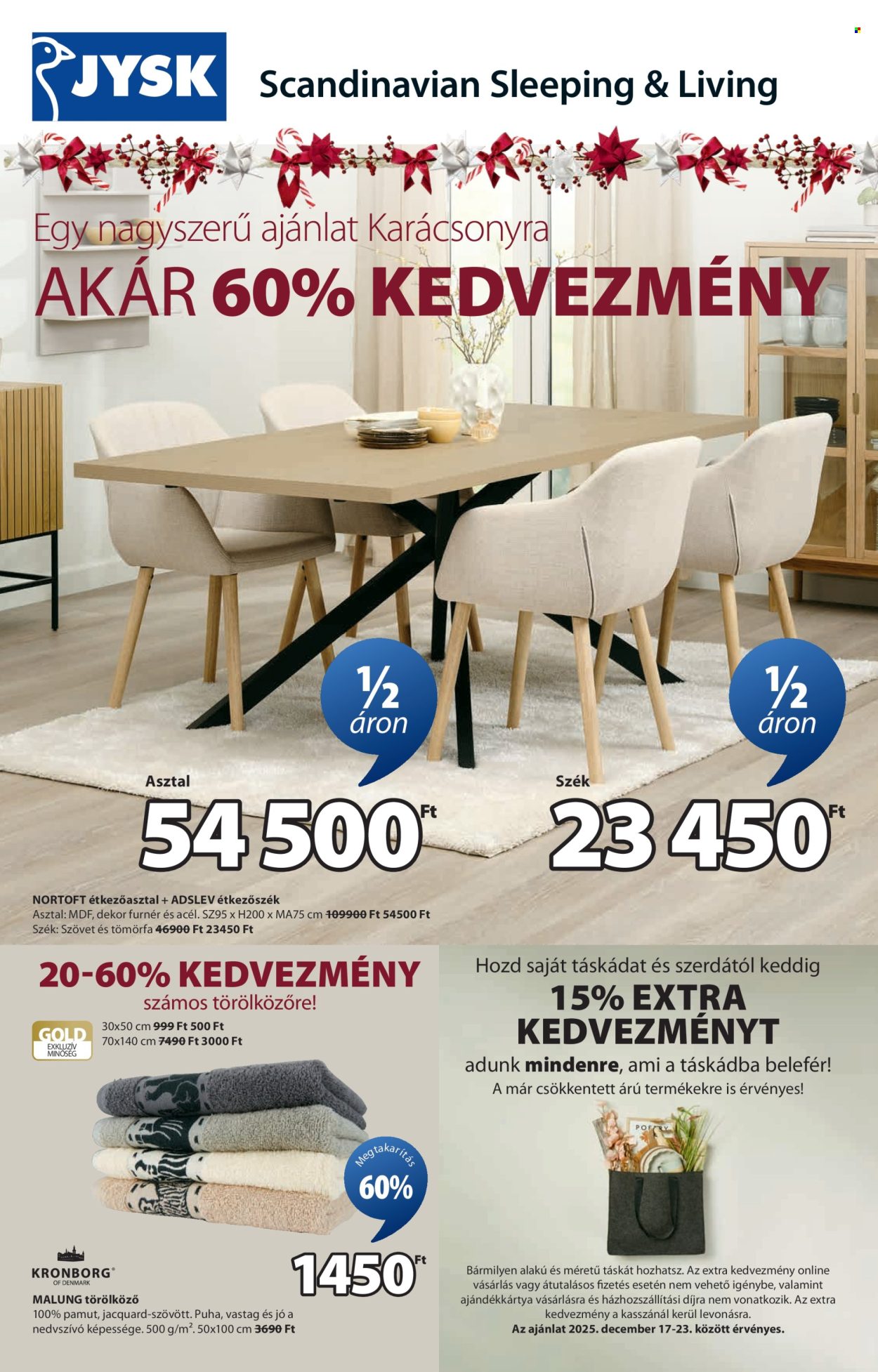 JYSK akciós újságok - 2025.12.17 - 2025.12.30. Oldal 2