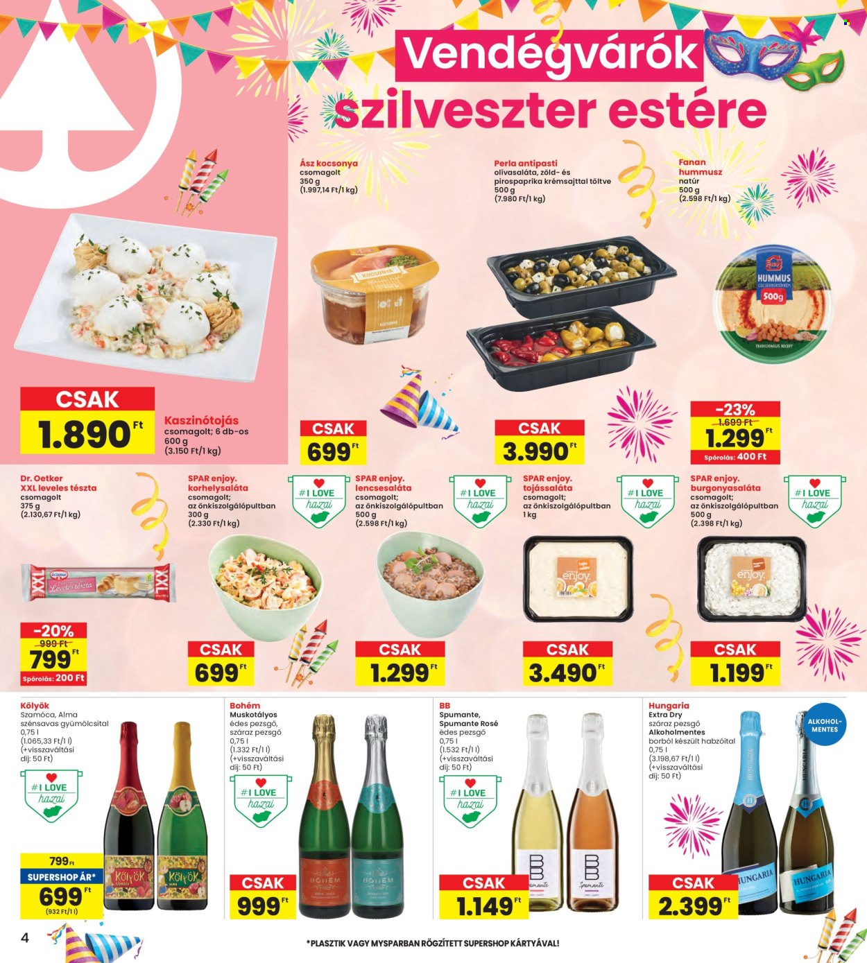 INTERSPAR akciós újságok - 2025.12.23 - 2026.01.02. Oldal 4
