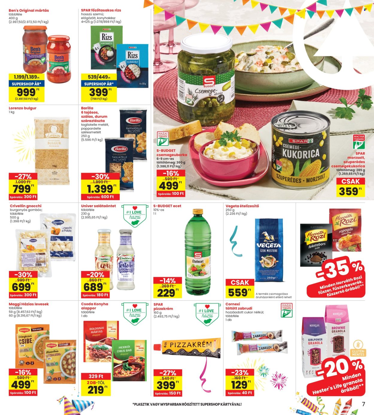 INTERSPAR akciós újságok - 2025.12.23 - 2026.01.02. Oldal 7