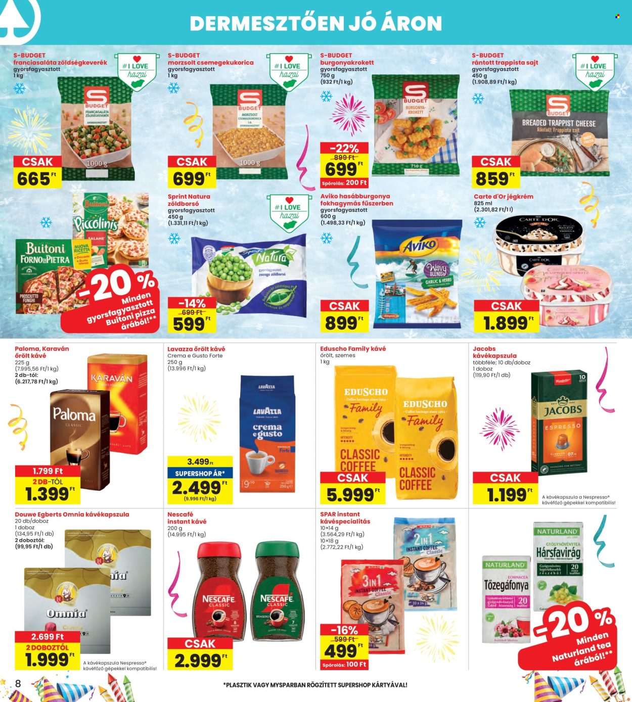 INTERSPAR akciós újságok - 2025.12.23 - 2026.01.02. Oldal 8
